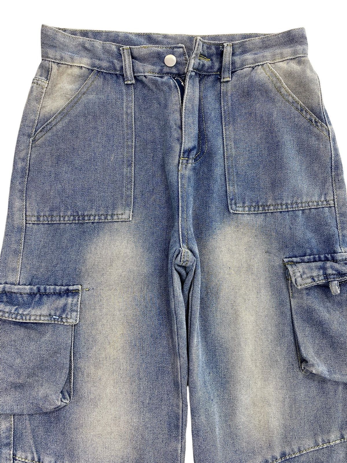 Japanese Brand Japanese Brand Faded Wash Avantgarde Style Jeans Size US 29 - 2 Thumbnail