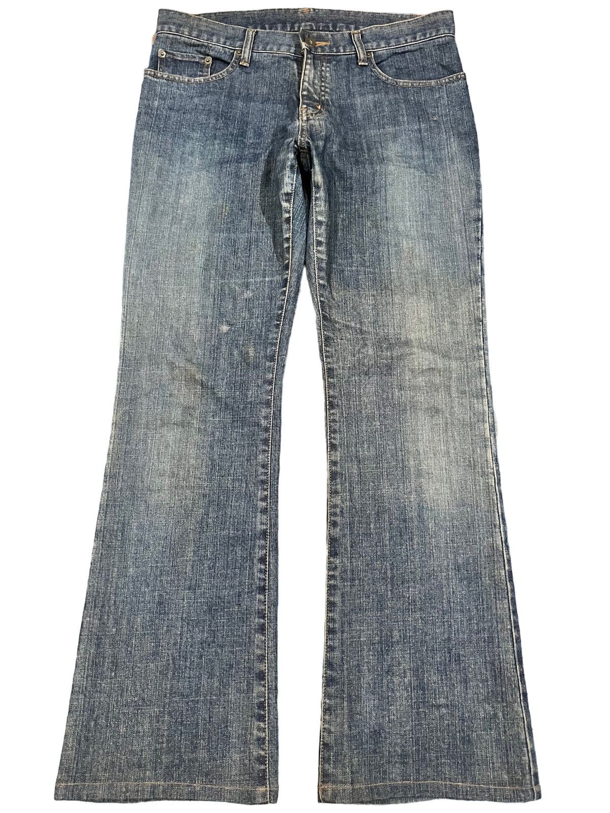 Uniqlo Vintage Uniqlo Flare Denim Size US 31 - 1 Thumbnail