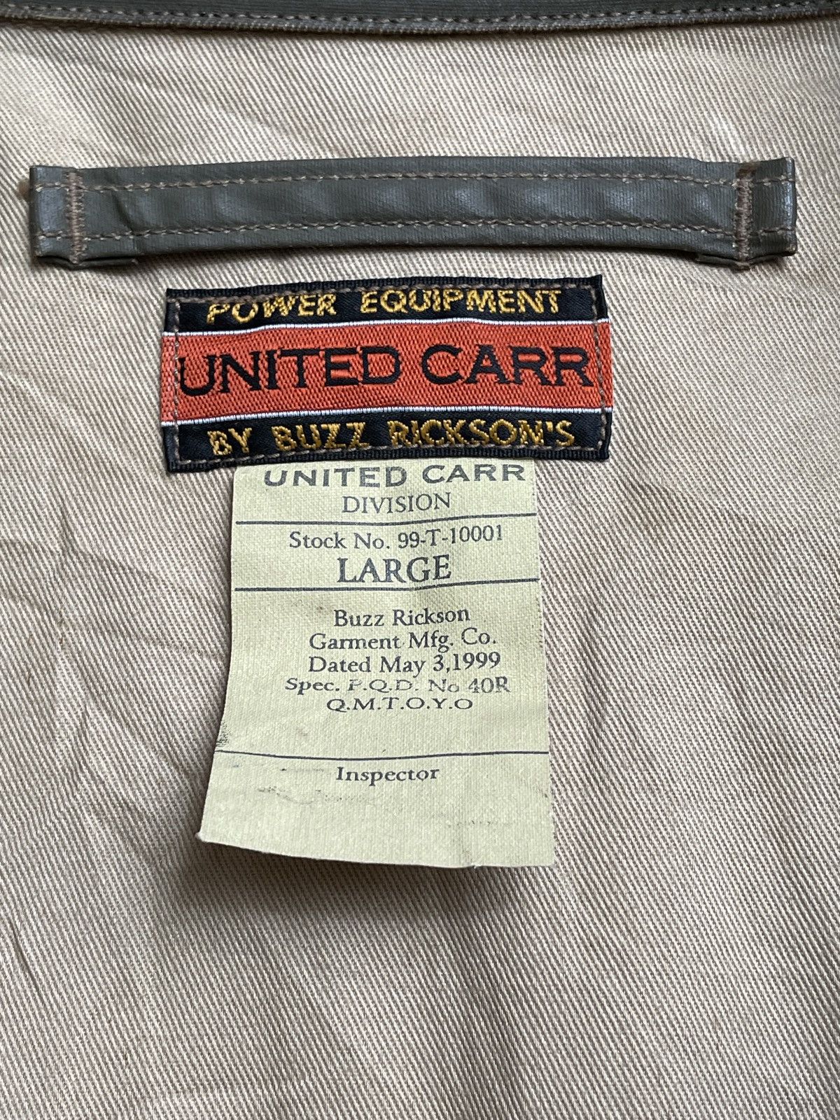Buzz Rickson's Vintage Japanese Brand Buzz Rickson Jacket 1990s Size US L / EU 52-54 / 3 - 10 Thumbnail