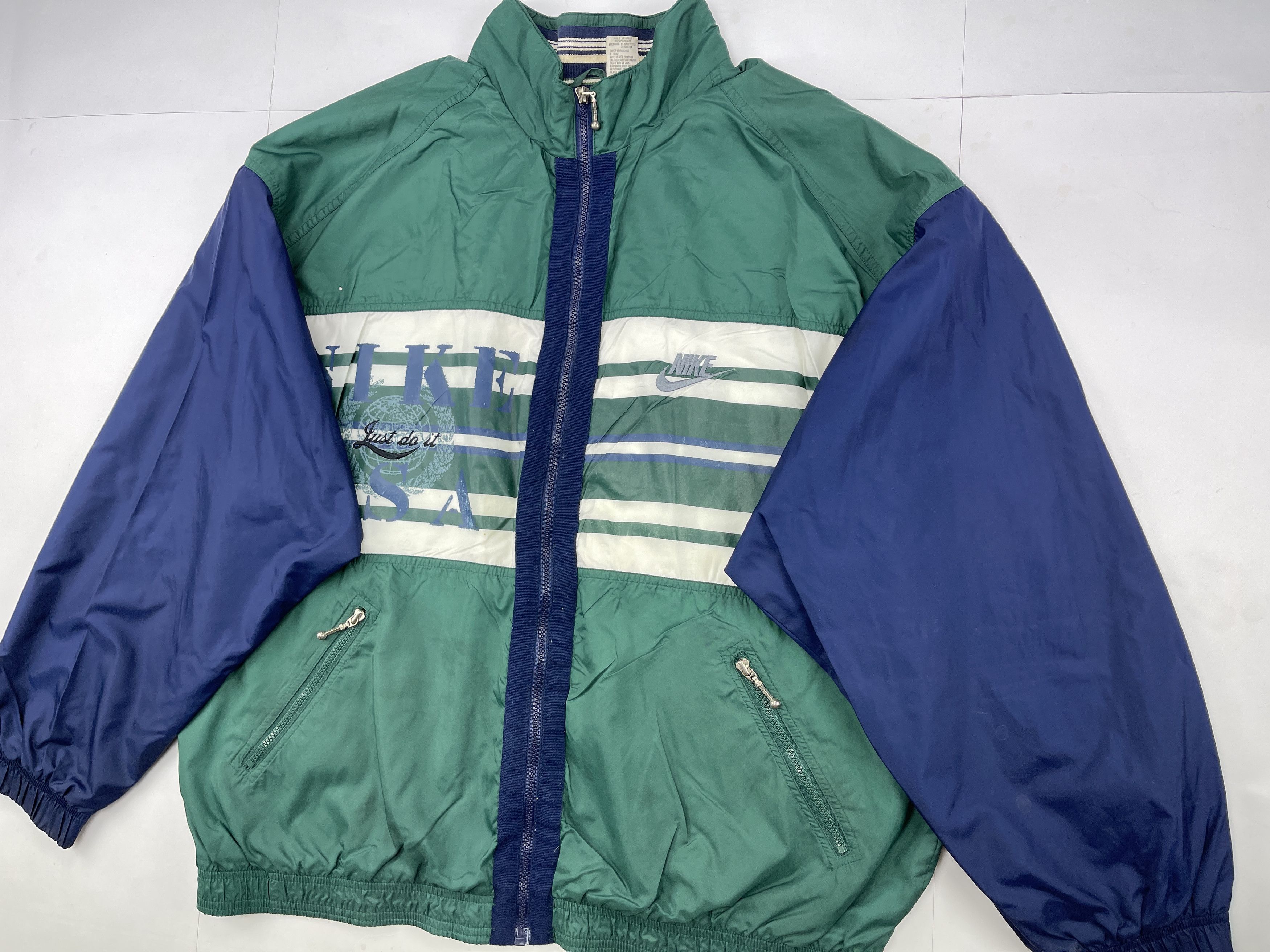 Nike Nike jacket, vintage track top, 90s skater 1990s Y2K XL Size US XL / EU 56 / 4 - 5 Thumbnail