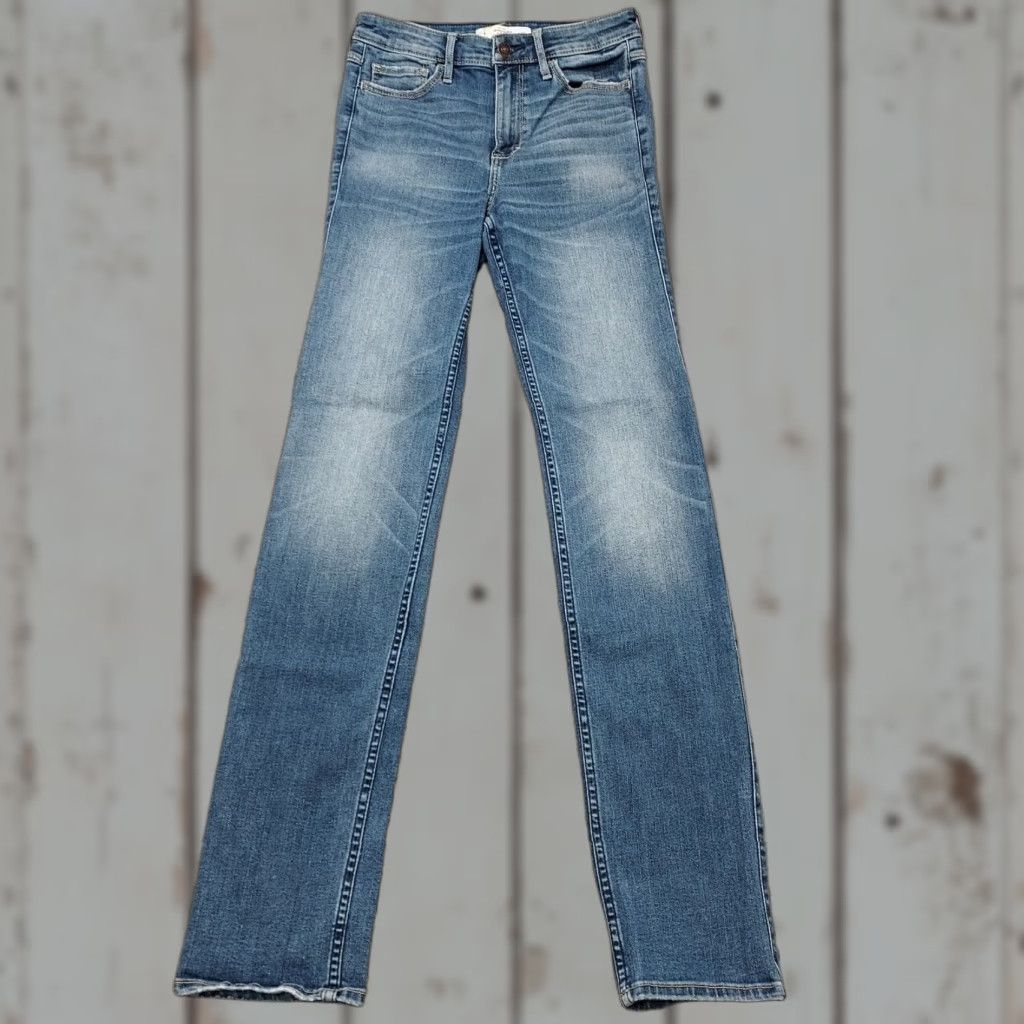 Abercrombie & Fitch Abercrombie & Fitch Skinny Jeans Womens 4L Blue Denim A&F Actual 26x31 Size 27" / US 4 / IT 40 - 1 Thumbnail