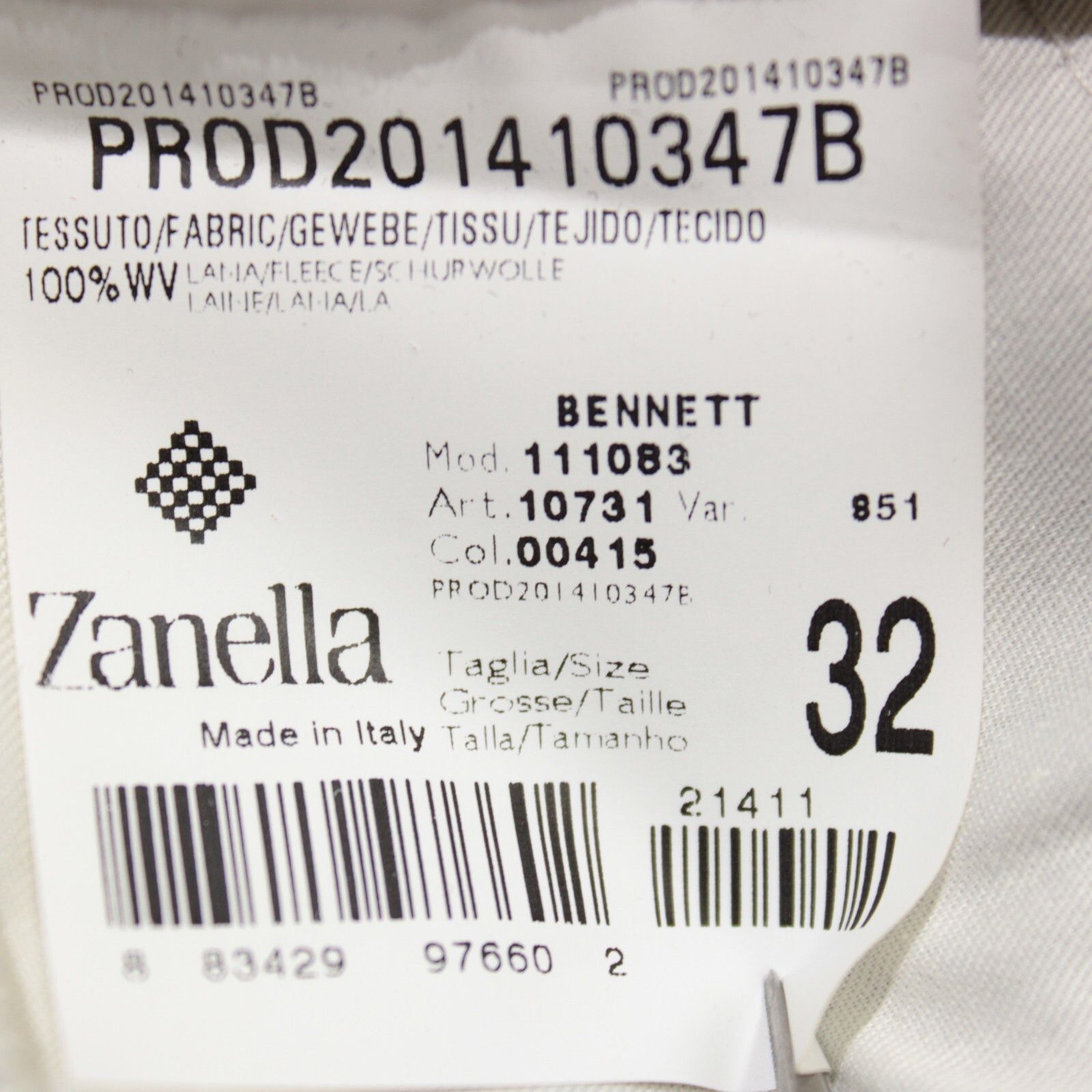 Zanella Zanella New with tags Dress Pants Size 32 US In Blue Size US 32 / EU 48 - 9 Thumbnail