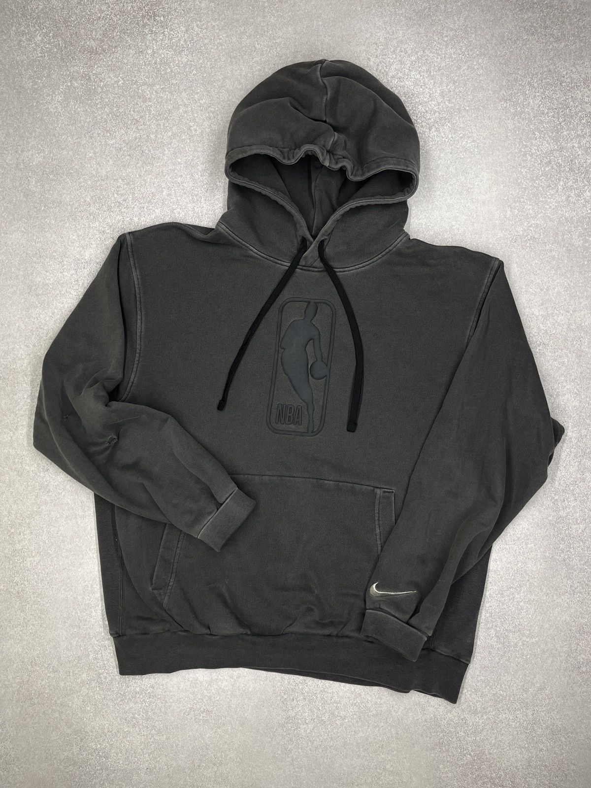 Nike Mens Nike NBA Team 31 Courtside Hoodie Grey Faded Tech Acg Size US L / EU 52-54 / 3 - 2 Thumbnail