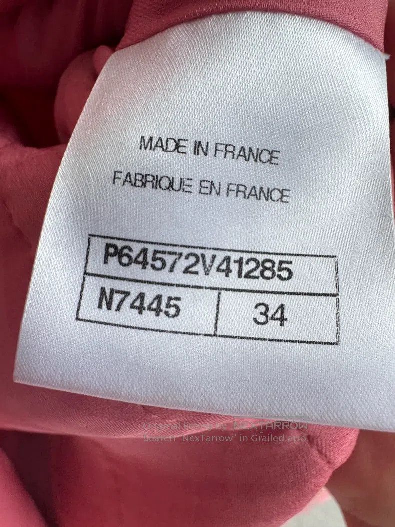 Chanel Chanel 20A cherry blossom pink jacket Size XXS / US 00 / IT 34 - 6 Thumbnail