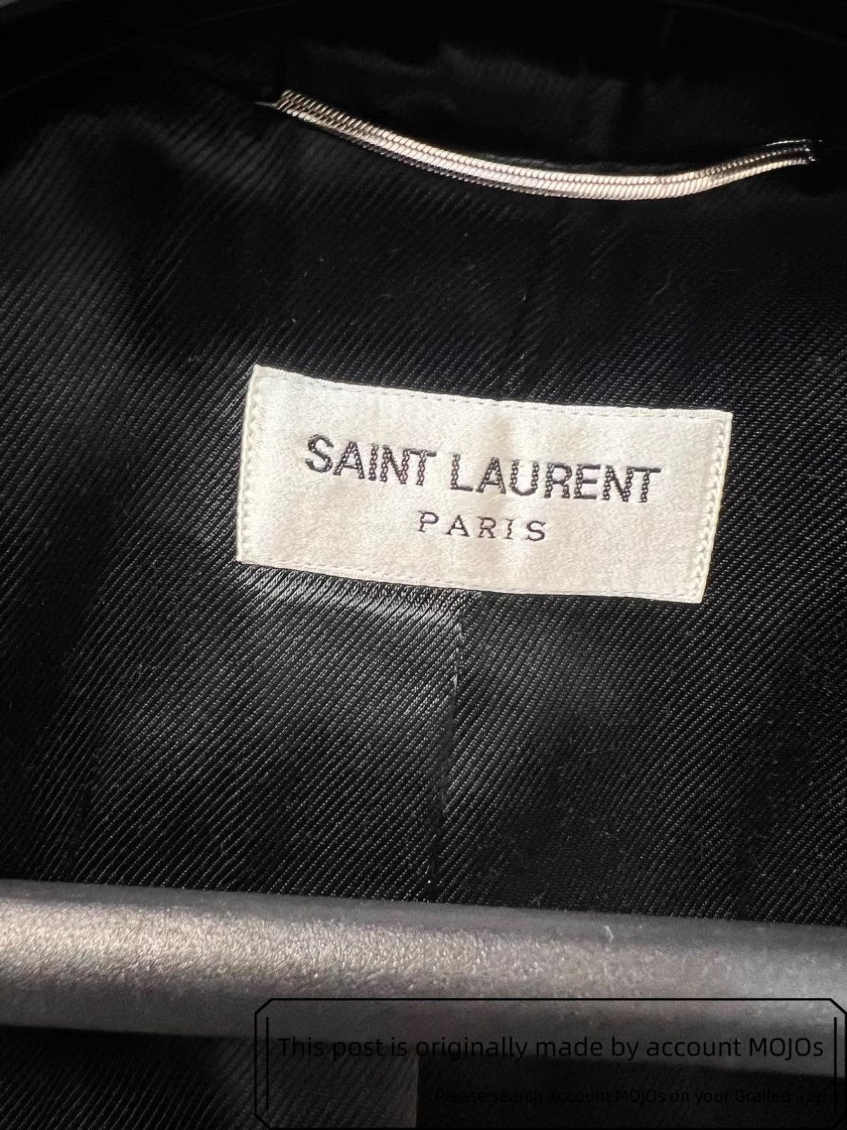 Saint Laurent Paris Sz 50 Saint Laurent Paris Black & White Stripe Jacket mojos2 Size US M / EU 48-50 / 2 - 3 Thumbnail