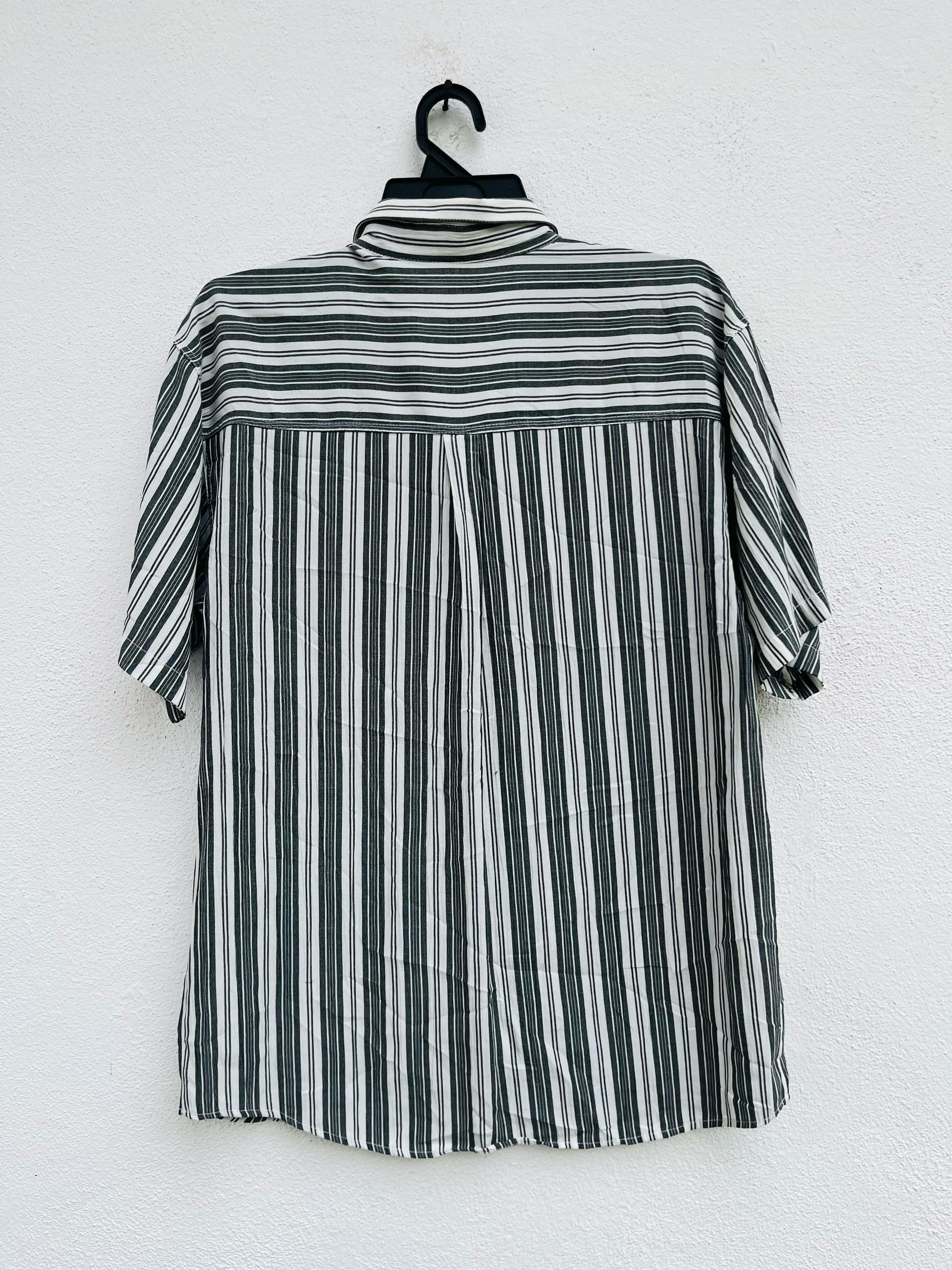 Valentino Vintage Valentino Striped Japanese Designer Fashion Style Size US L / EU 52-54 / 3 - 2 Thumbnail
