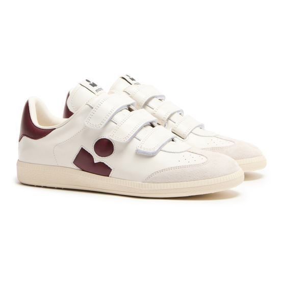 Isabel Marant ISABEL MARANT Beth White Leather Strap Sneakers New & Authen Size US 8 / IT 38 - 2 Thumbnail