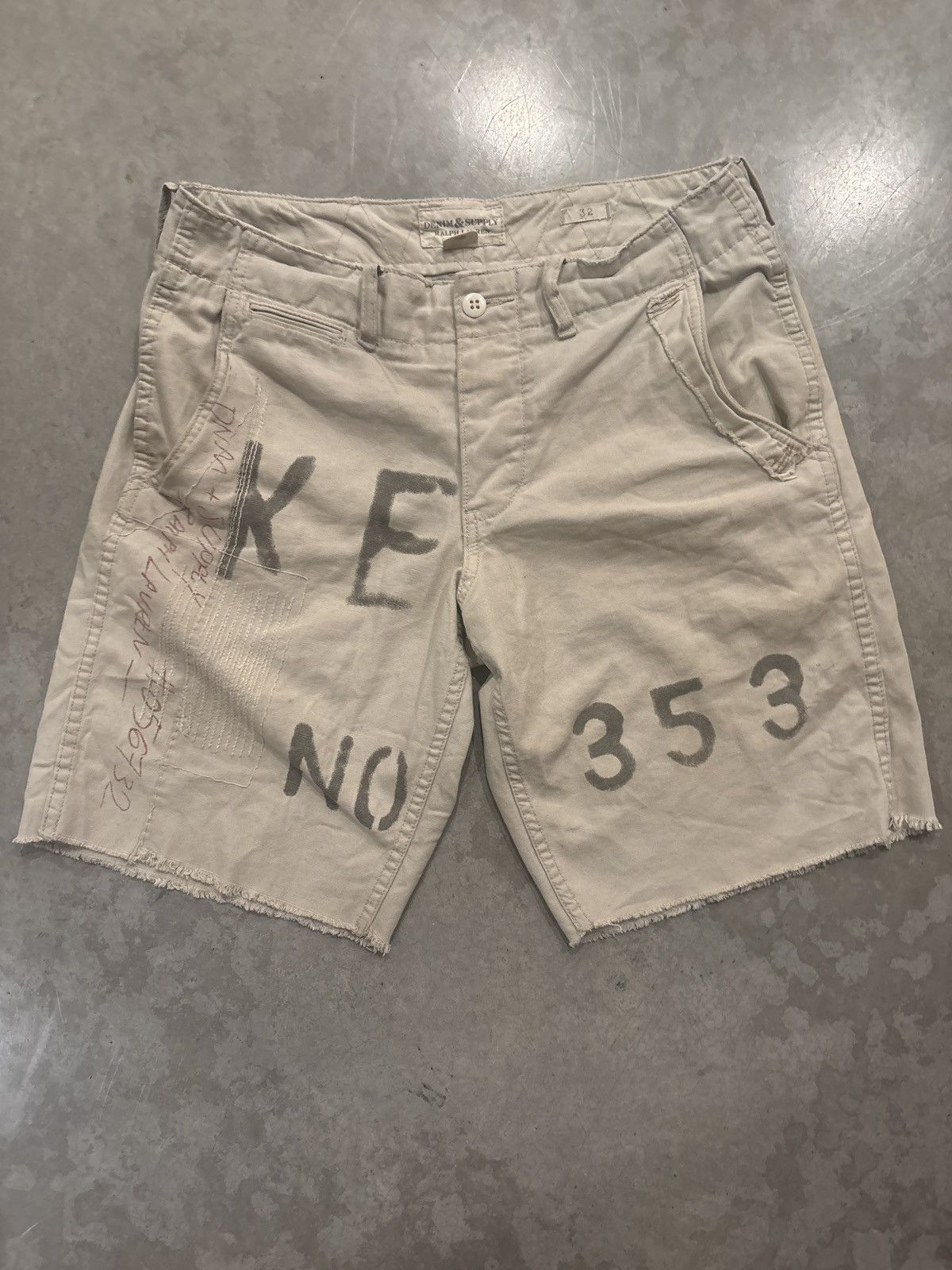 Denim & Supply Ralph Lauren One of one denim and supply, Ralph Lauren sample shorts Size US 32 / EU 48 - 1 Thumbnail