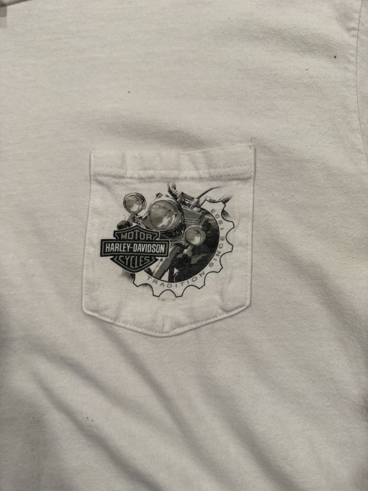 Harley Davidson Harley Davidson SF vintage t shirt Size US XL / EU 56 / 4 - 4 Thumbnail