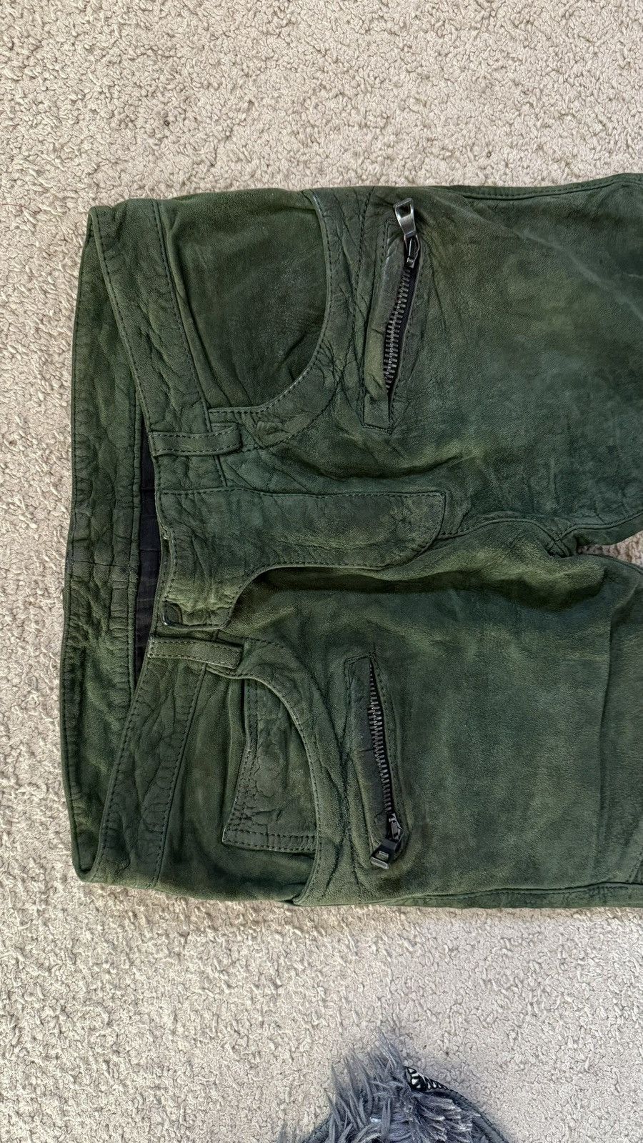 Balmain Balmain Lambskin Bikers Size US 29 - 2 Thumbnail