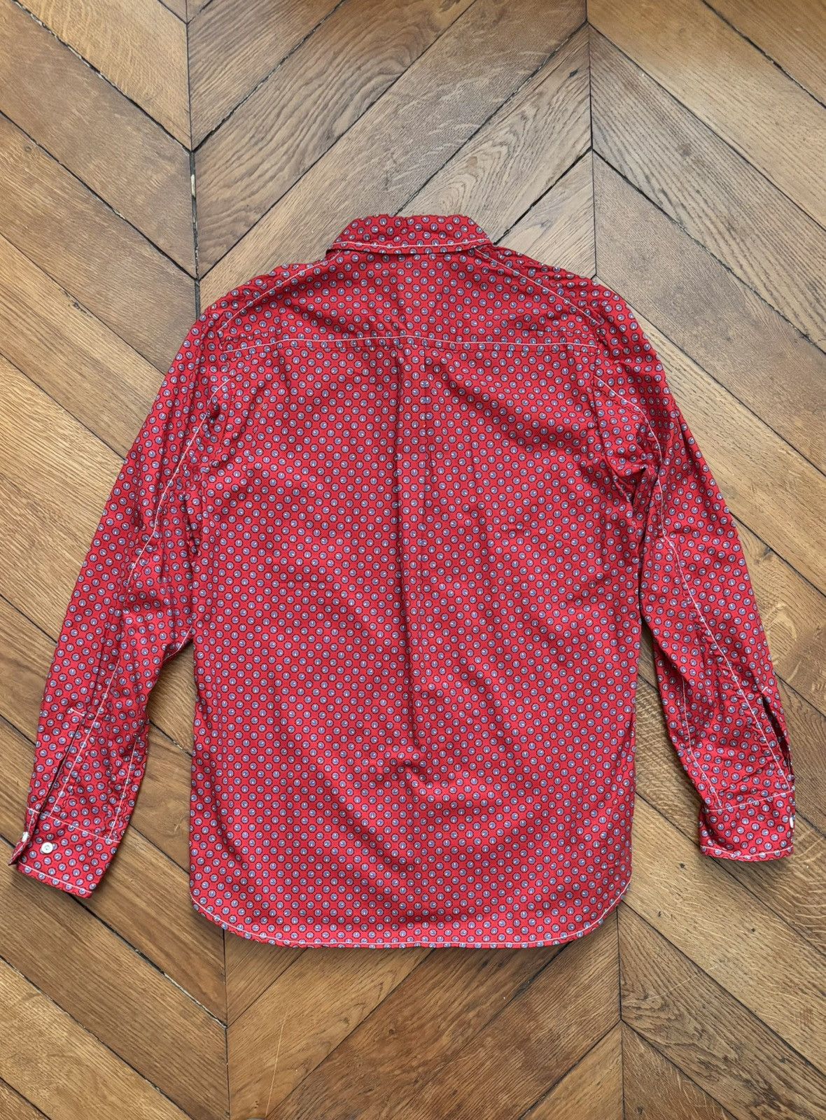 Number (N)ine Number (N)ine 08AW Guitar Pattern Shirt Showpiece Size US L / EU 52-54 / 3 - 3 Thumbnail