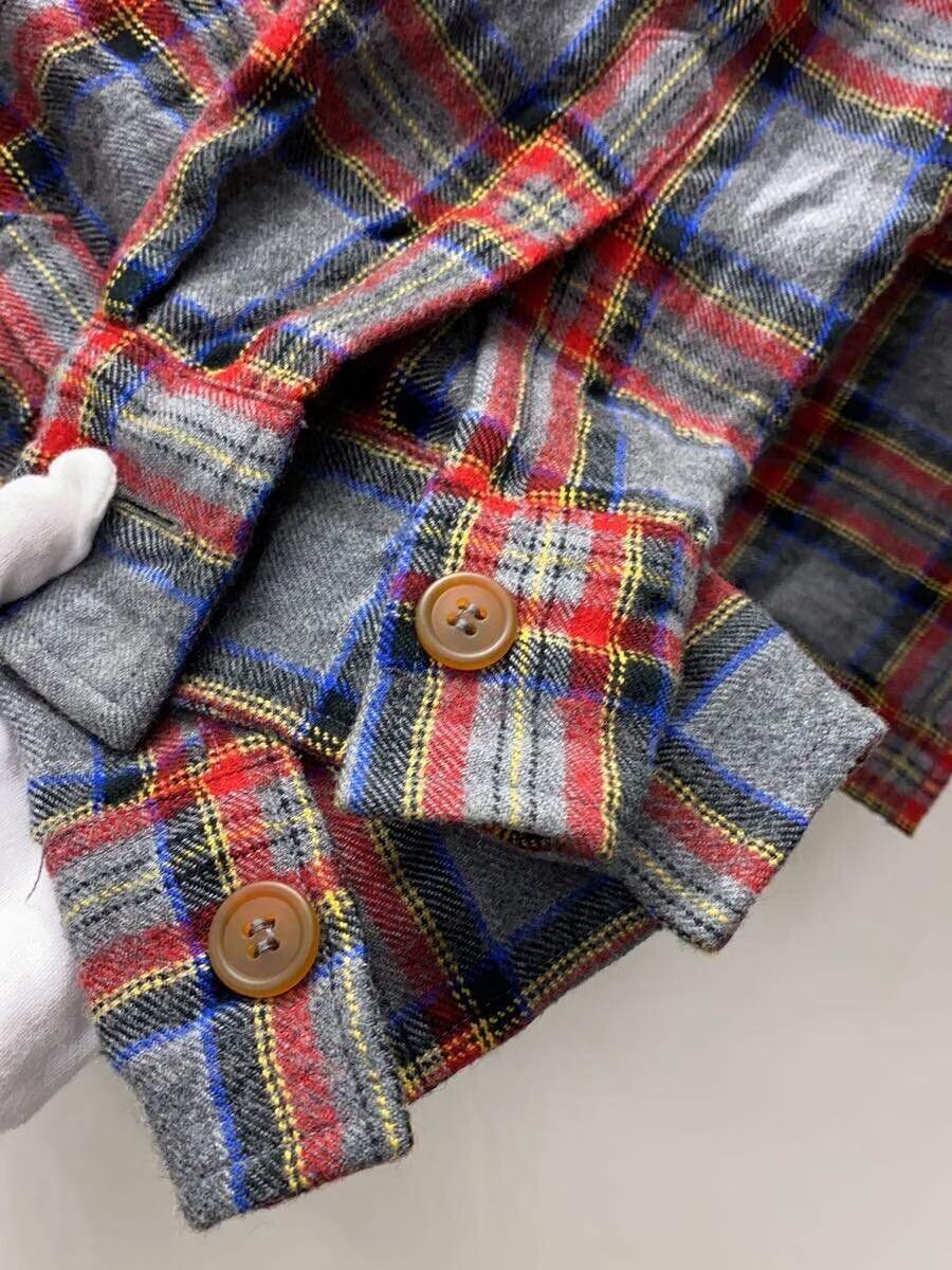 Vivienne Westwood Plaid Wool Button Shirt Size US S / EU 44-46 / 1 - 3 Thumbnail