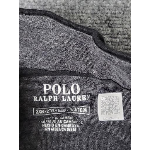Polo Ralph Lauren Polo Ralph Lauren Cotton Sweater Men Sz 2XB V Neck Black Sof Size US XL / EU 56 / 4 - 6 Thumbnail