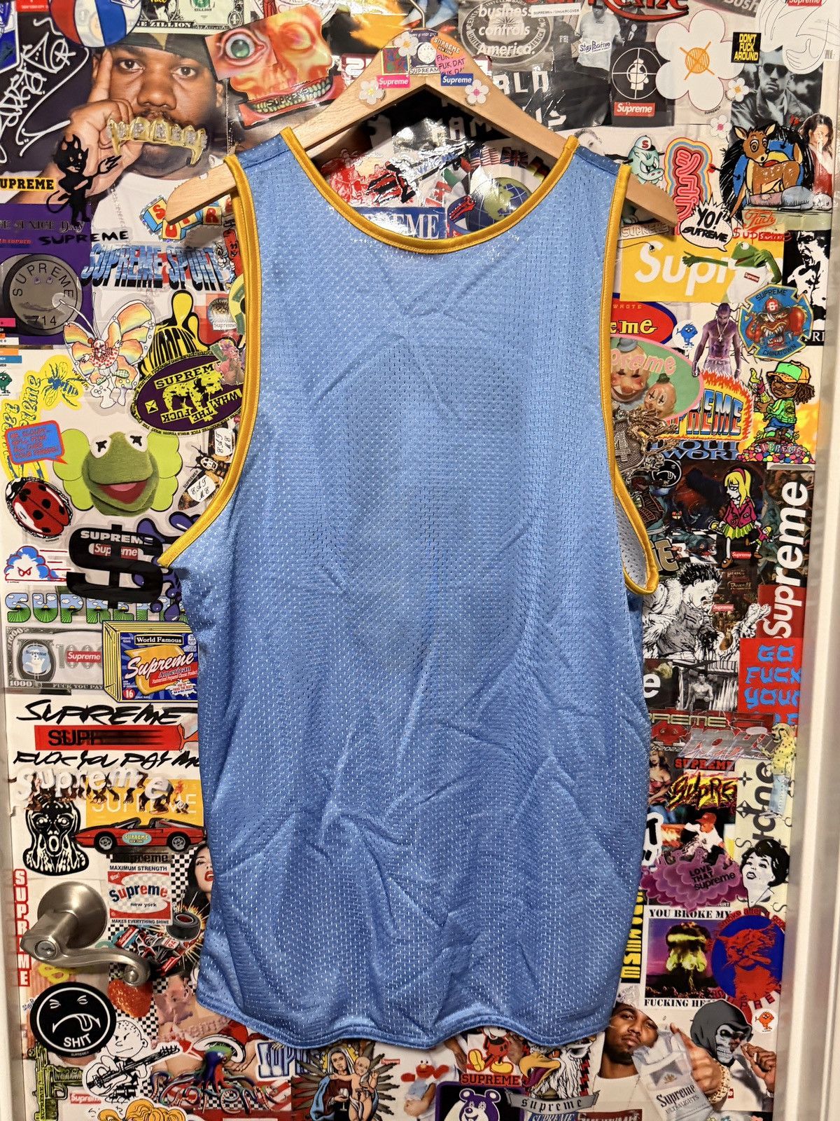 Supreme DSWT 2005 Supreme Mesh Tank Basketball Jersey Reversible MED Size US M / EU 48-50 / 2 - 4 Thumbnail