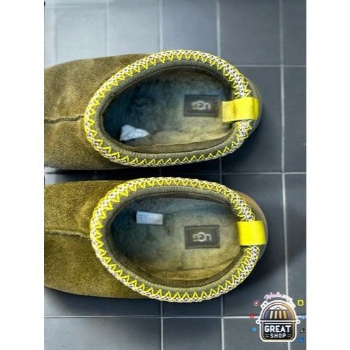 Ugg UGG TAZZ WOMEN / Unisex SLIPPERS SUEDE BURNT OLIVE US 8 /UK Size US 8 / IT 38 - 5 Thumbnail