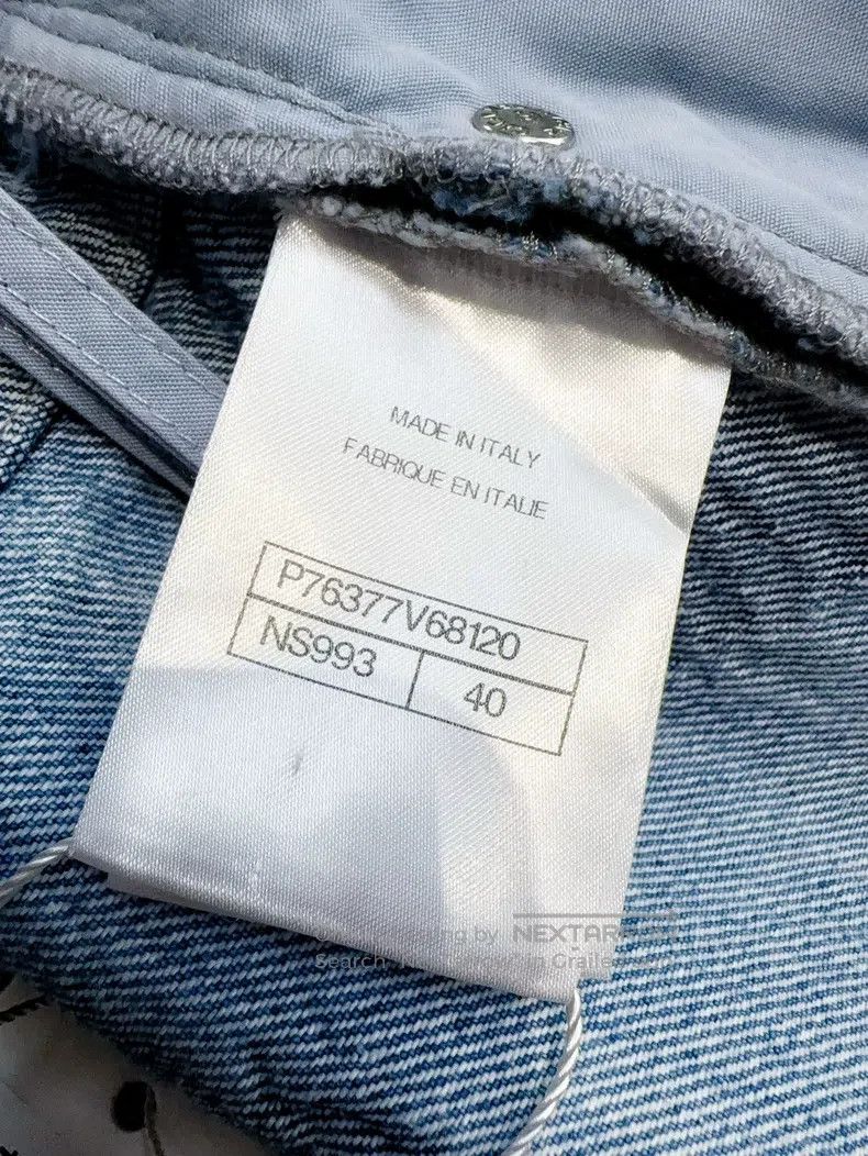 Chanel Chanel 24 new blue double C washed denim hot pants Size 26" / US 2 / IT 38 - 6 Thumbnail