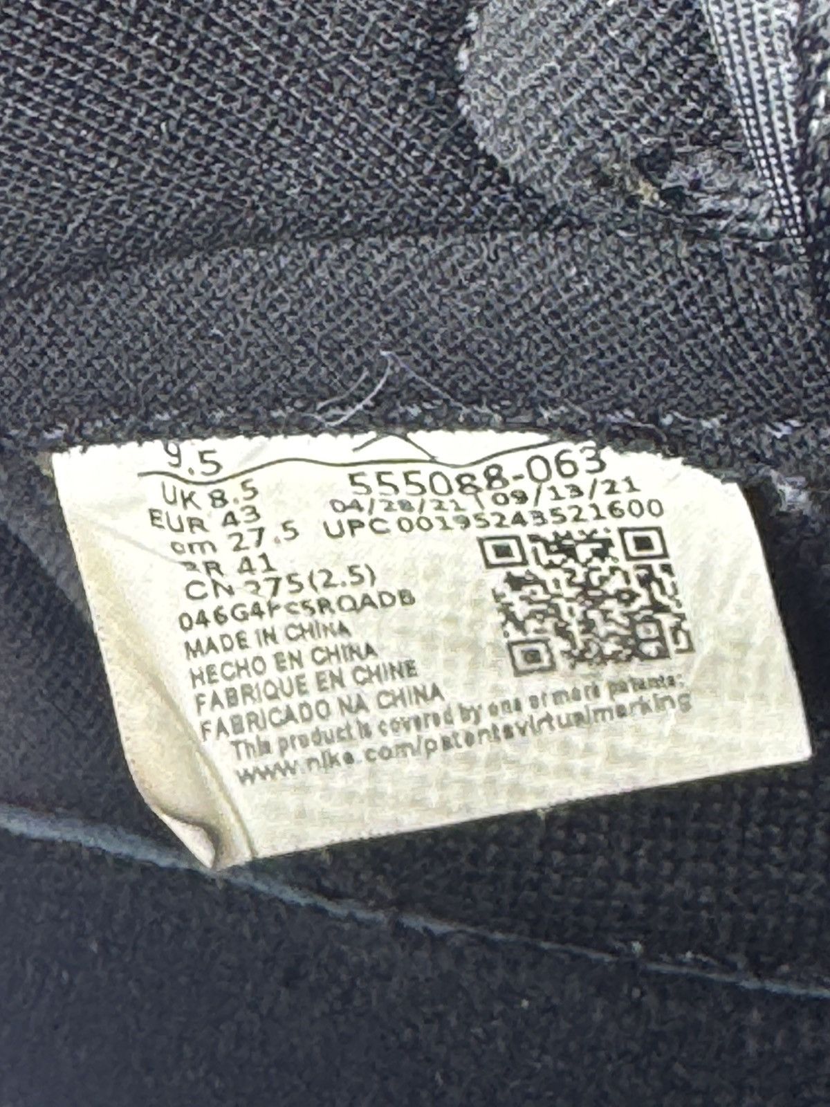 Jordan Brand Air Jordan 1 Retro OG patent bred Size US 9.5 / EU 42-43 - 7 Thumbnail