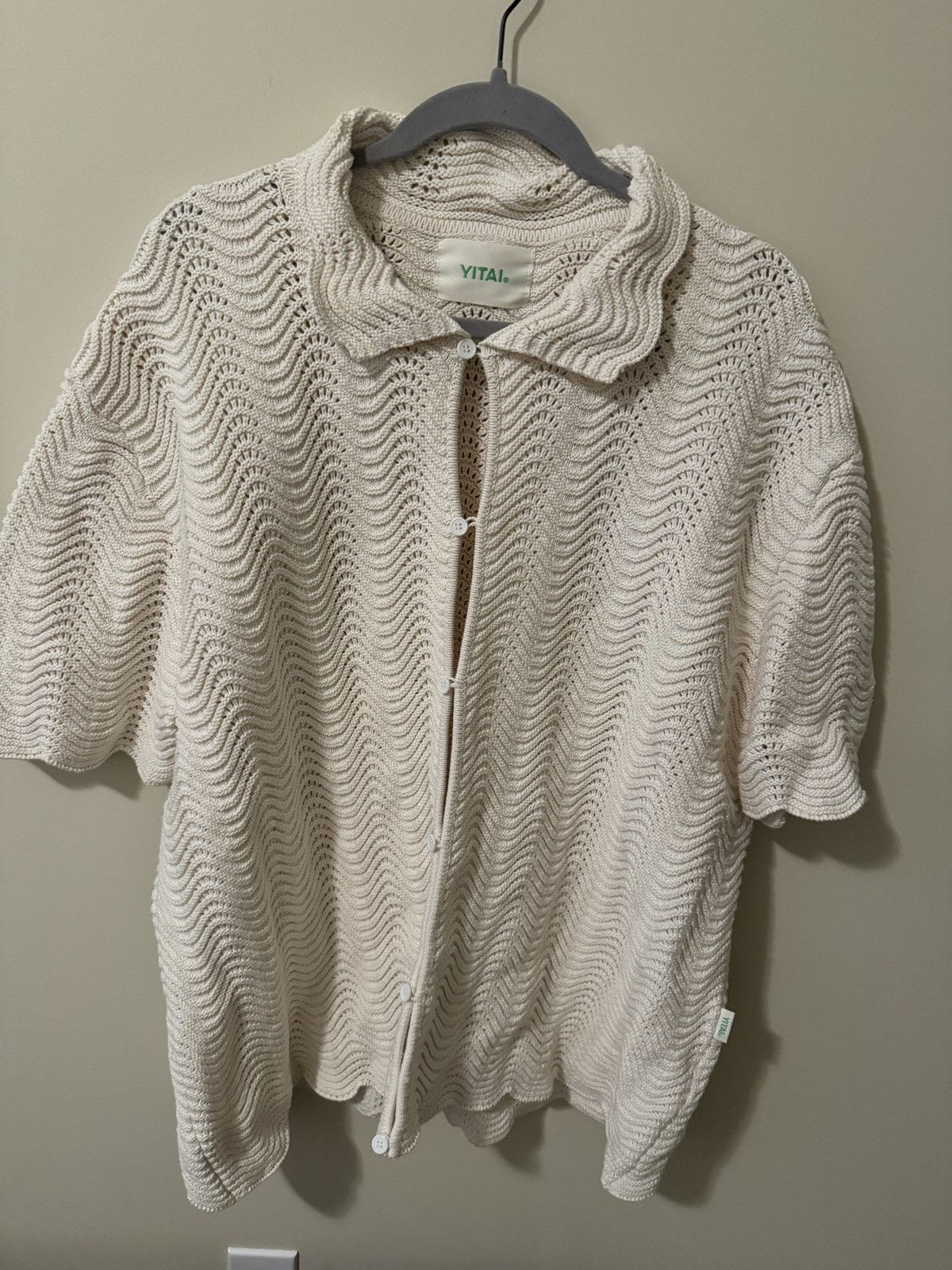 YITAI Yitai Wavy Crochet Button Up Size US L / EU 52-54 / 3 - 1 Thumbnail