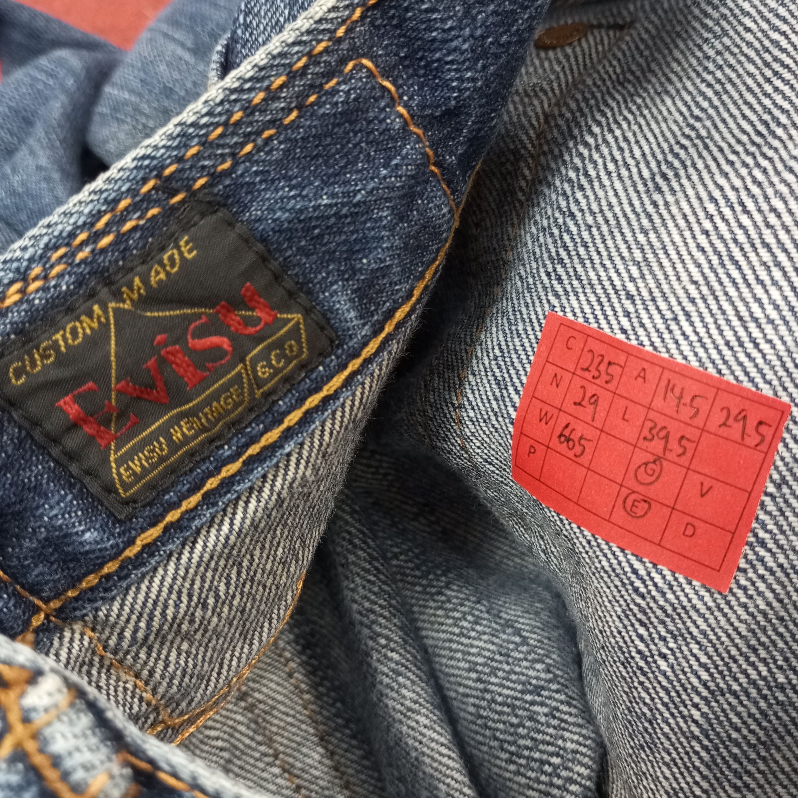 Evisu Evisu Japanese Brand Custom Daicock Jeans c235n29 Size US 29 - 14 Thumbnail