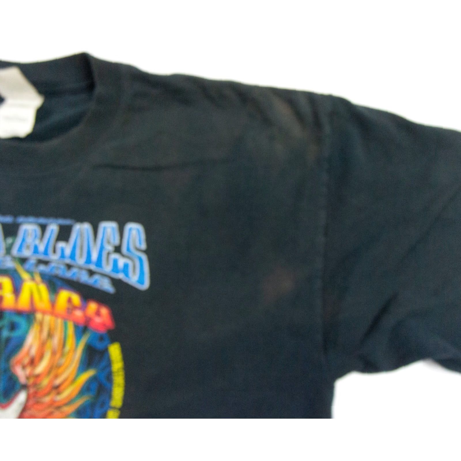 Gildan VINTAGE Gildan Rock'n Blues by the Lake Shirt Adult XL Black 2005 Band Tee Mens Size US XL / EU 56 / 4 - 5 Thumbnail