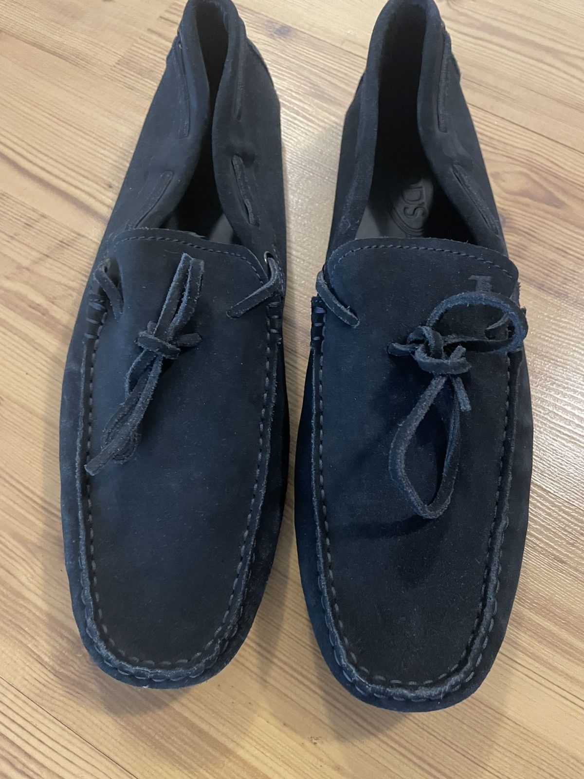 Tod's Tod’s Gommino Driving shoes blue suede Size US 11 / EU 44 - 2 Thumbnail