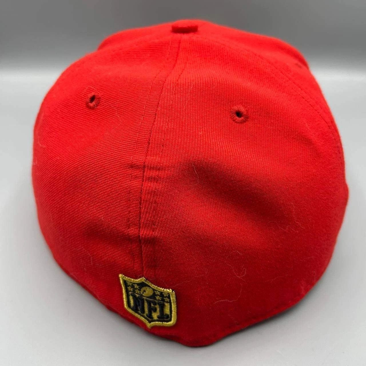 New Era Kansas City Chiefs Hat Men 8 Red Black NFL Fitted Cap Size ONE SIZE - 8 Thumbnail