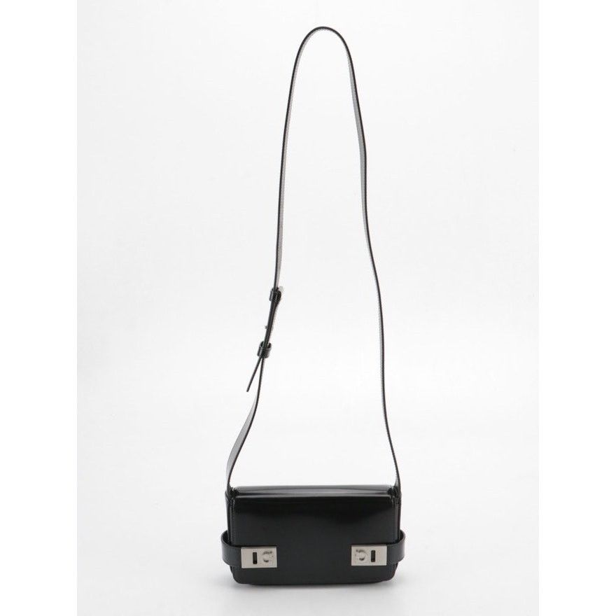 Salvatore Ferragamo Ferragamo Gancini Mini Messenger - Glazed Calfskin - Buckled Size ONE SIZE - 3 Thumbnail