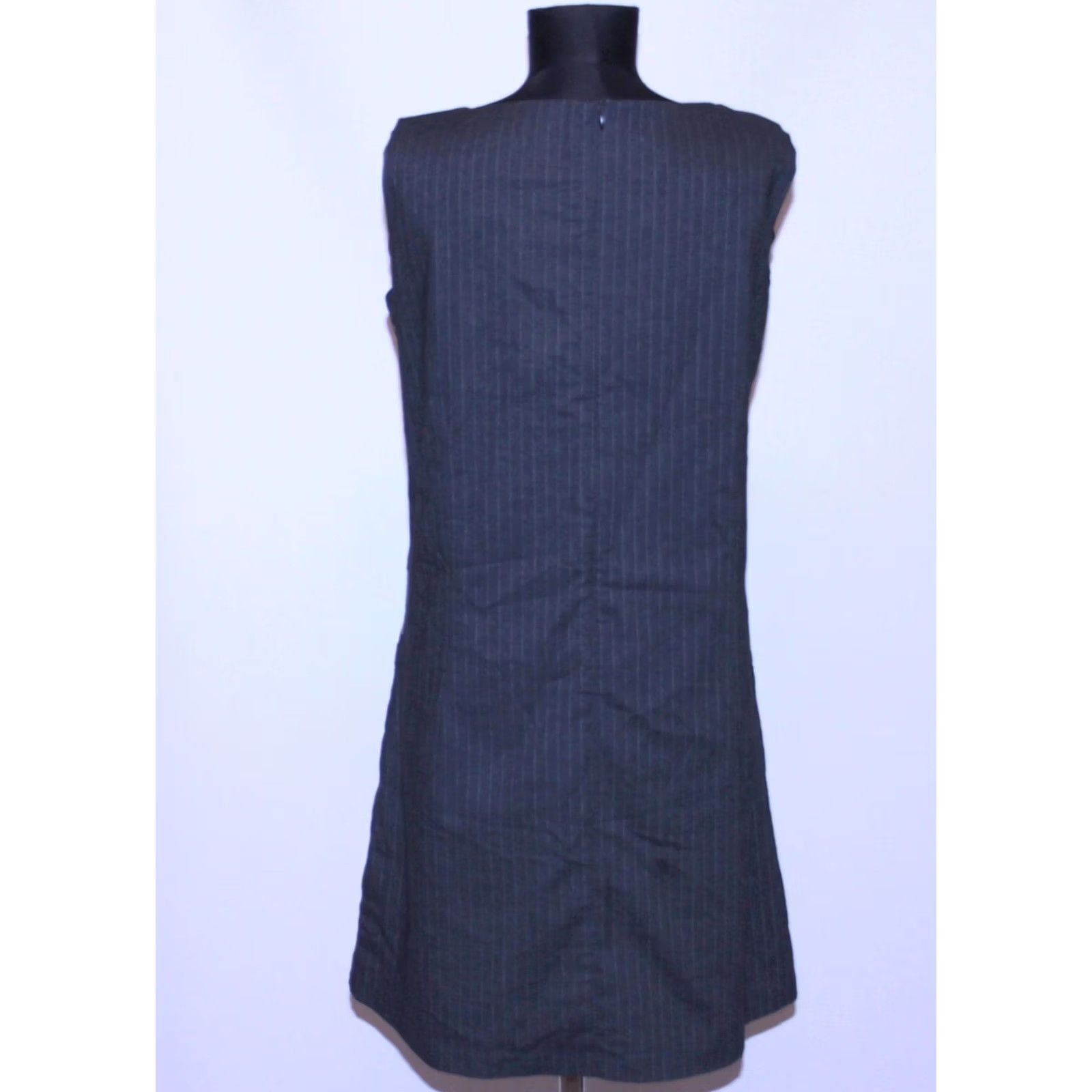 Desigual Desigual Antwerp dress Womens 44 Grey Knee Length A-Line Size M / US 6-8 / IT 42-44 - 5 Thumbnail