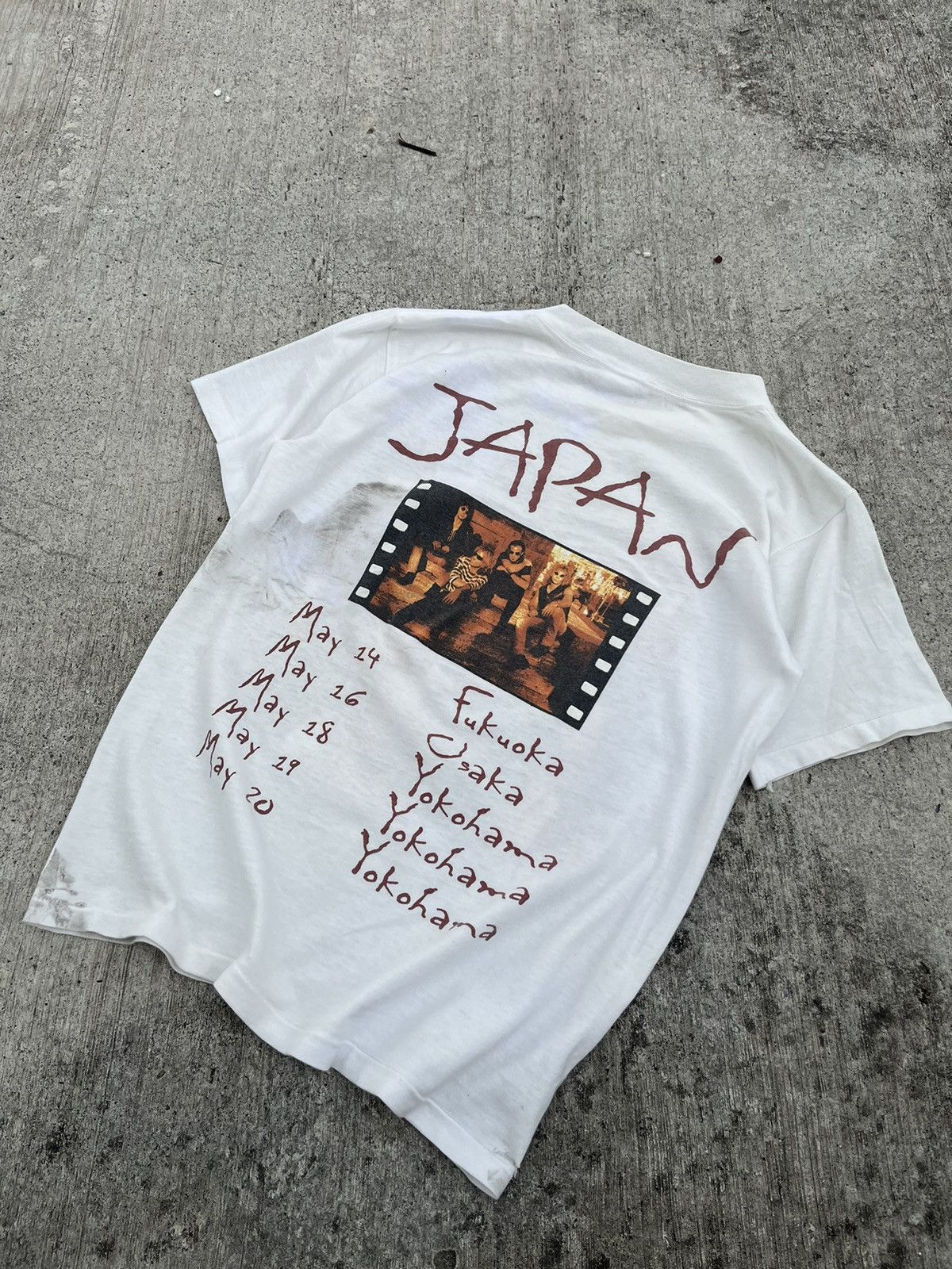 Band Tees × Bon Jovi × Vintage Vintage 90's Bon Jovi These Days Japan Tour Size US M / EU 48-50 / 2 - 12 Thumbnail