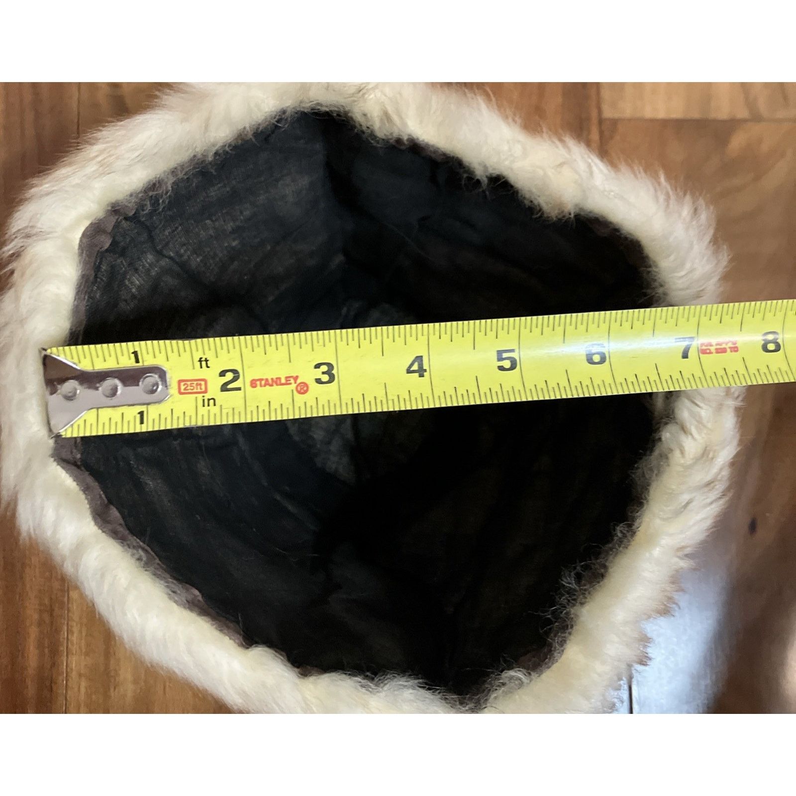 Other Cone Beehive Fur Small Hat Vtg 60s MOD Winter Cap Elegant Size ONE SIZE - 16 Thumbnail