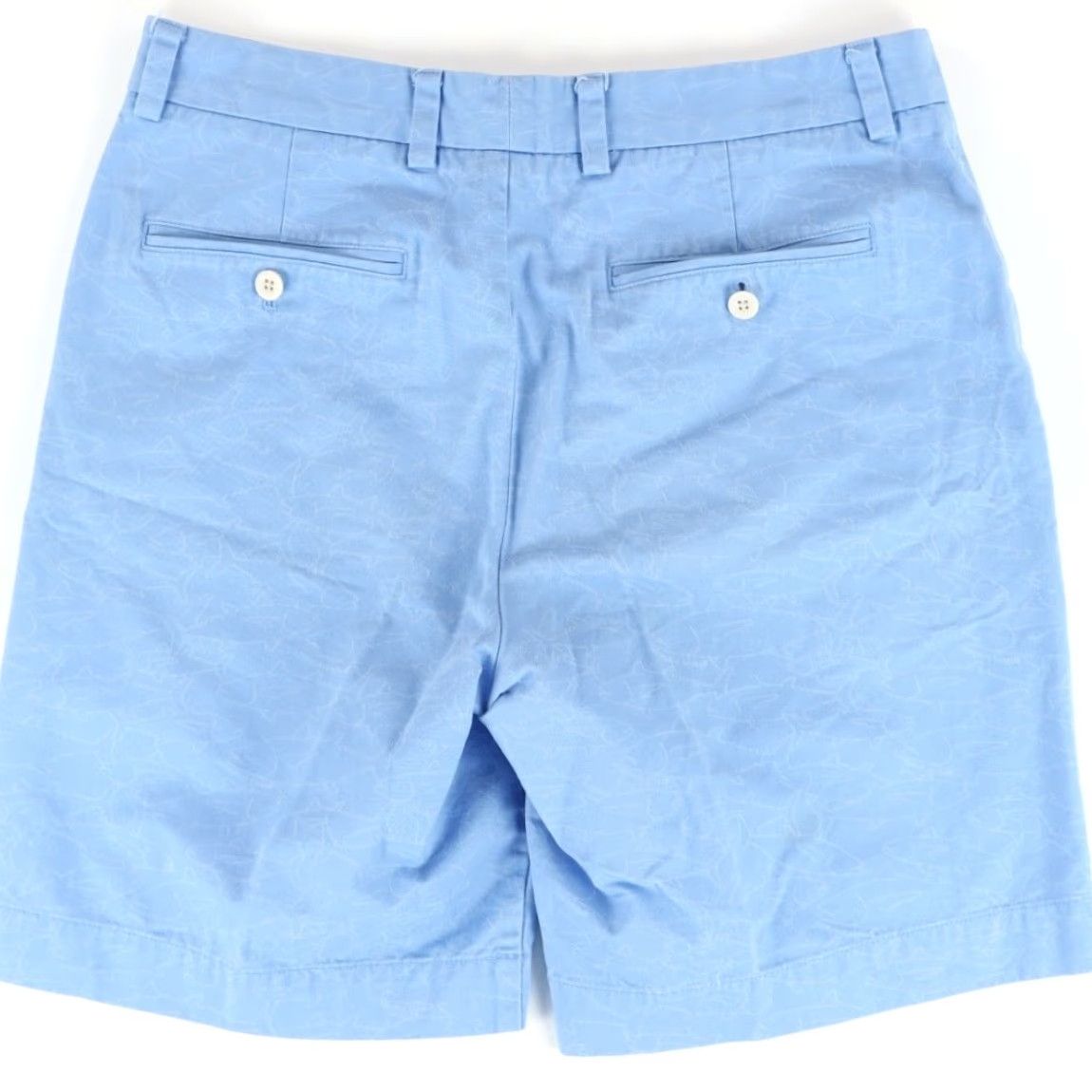 Vineyard Vines Vineyard Vines Breaker Tuna Cotton Twill Chino Shorts Blue All Over Print Men's 32 Size US 32 / EU 48 - 4 Thumbnail