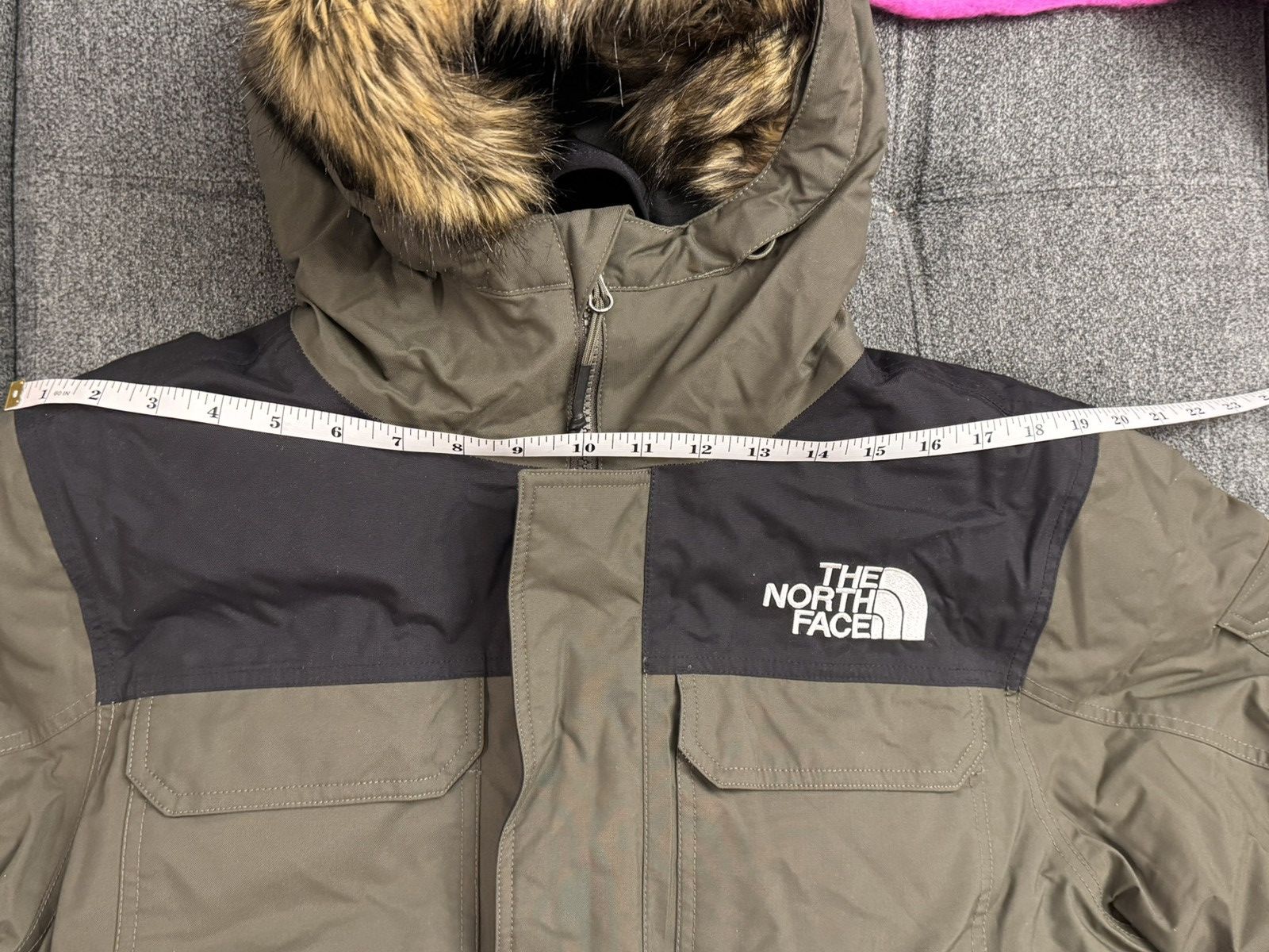 The North Face Olive green The North Face 550 Down jacket Size US M / EU 48-50 / 2 - 2 Thumbnail