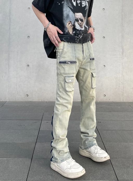 Japanese Brand × Jean Vintage Street Jeans For Men Size US 33 - 2 Thumbnail
