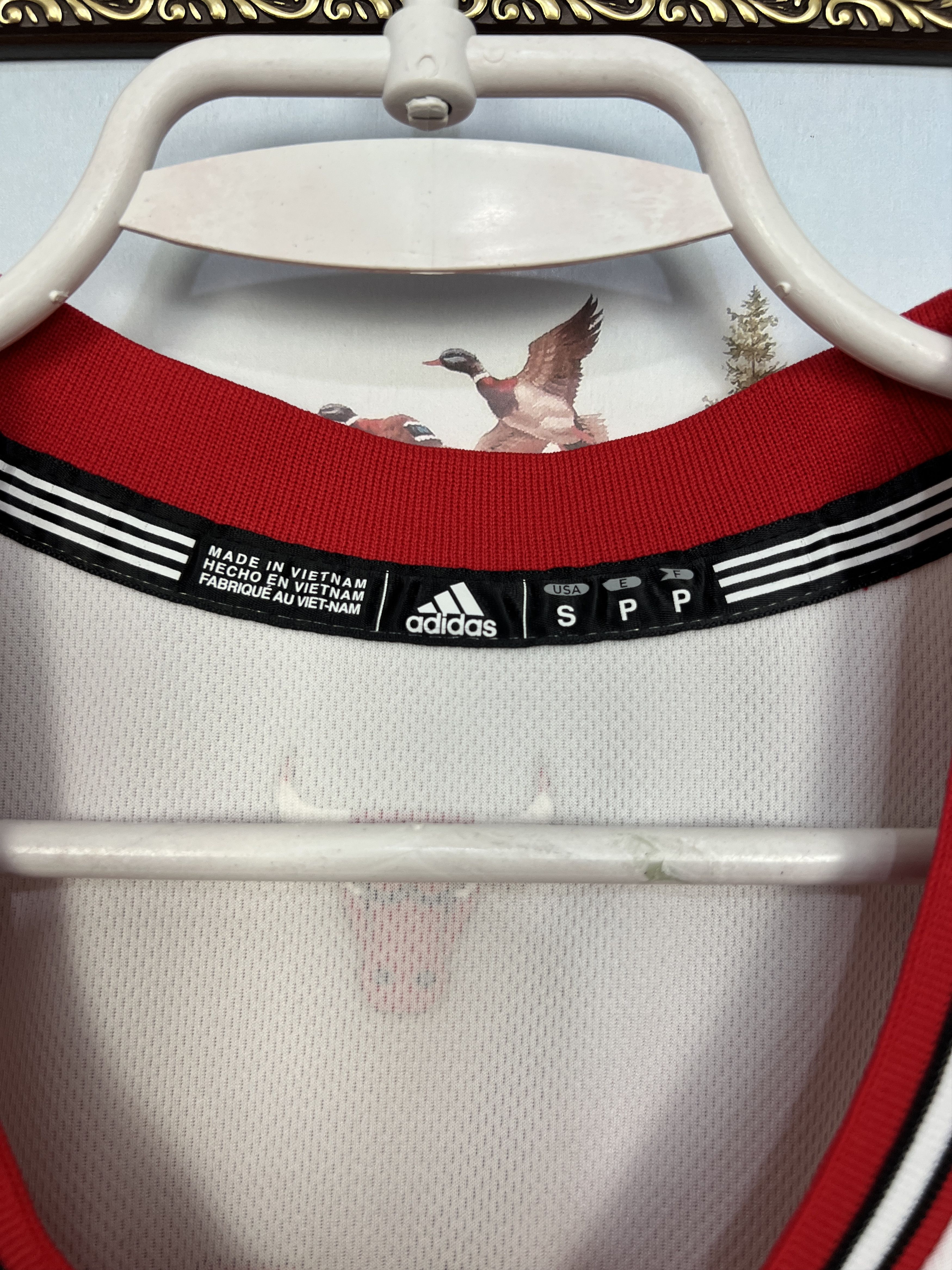 Adidas Vintage Adidas Chicago Bulls NBA #1 Rose White Jersey Mens Size US S / EU 44-46 / 1 - 6 Thumbnail