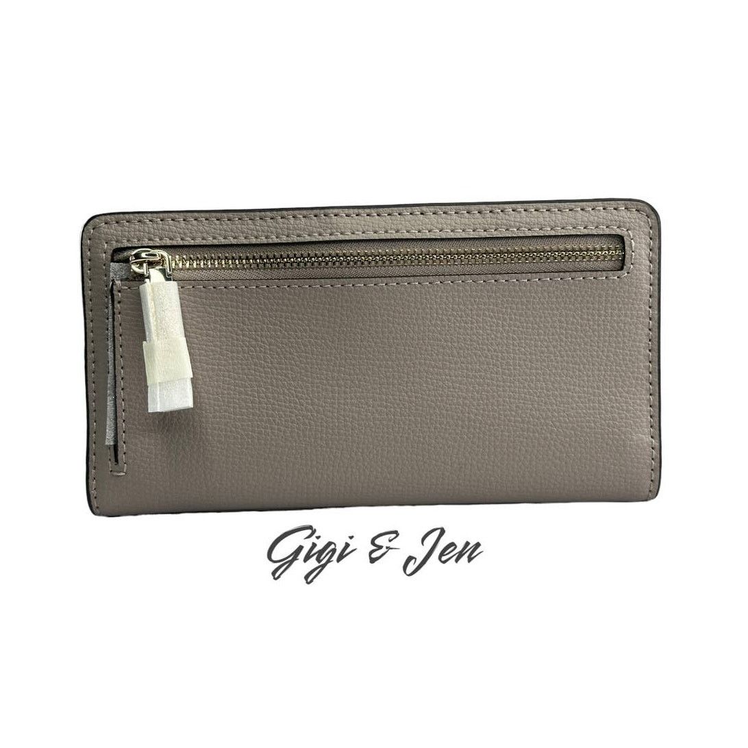 Kate Spade Kate Spade Darcy Large Slim Bifold Wallet in Warm Taupe Size ONE SIZE - 2 Thumbnail