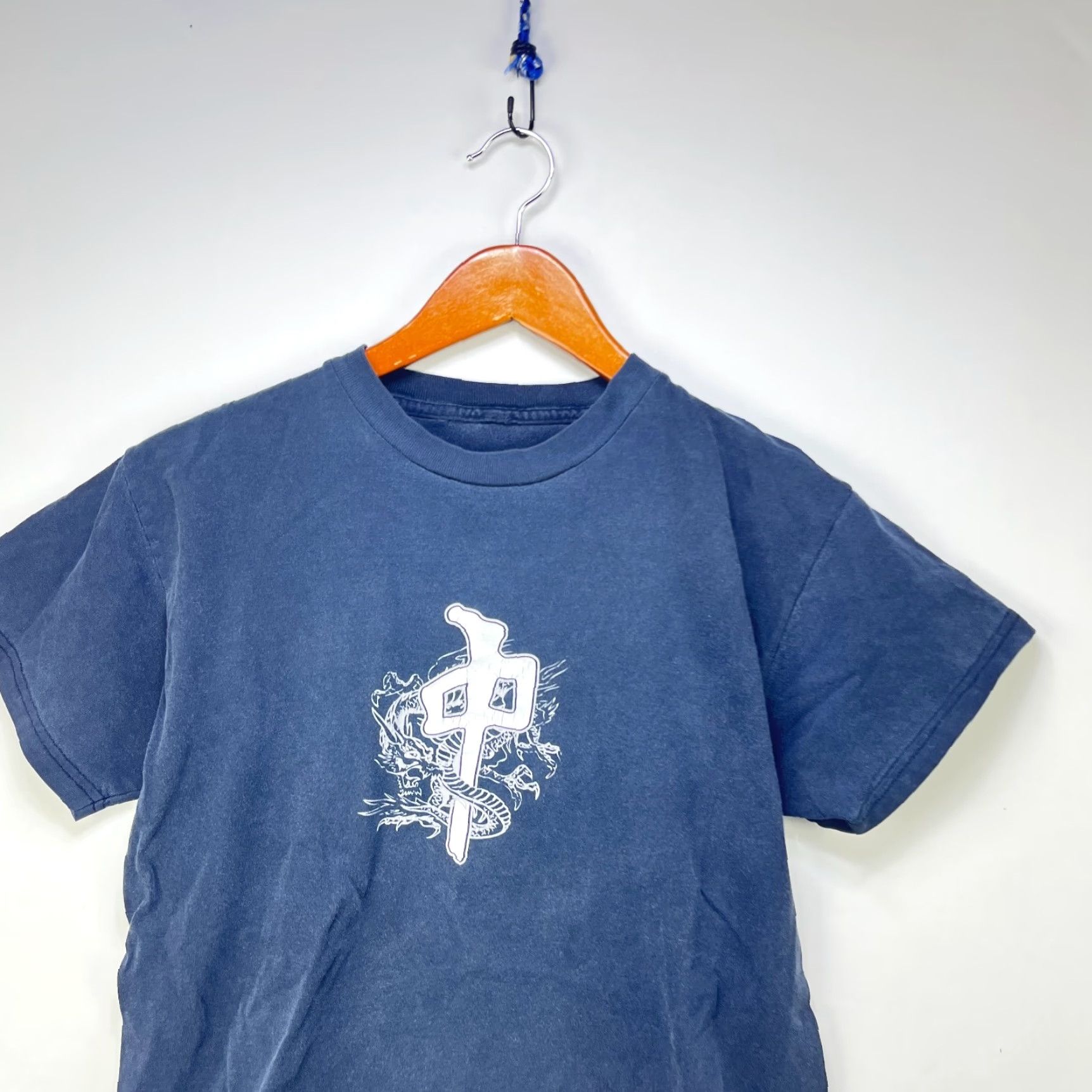 Vintage VINTAGE Dragon T-Shirt Men XS Black Dragon T-Shirt 90s Sunfaded Red Dragon Sunfaded Skateboard T Shirt XS Size US XS / EU 42 / 0 - 2 Thumbnail