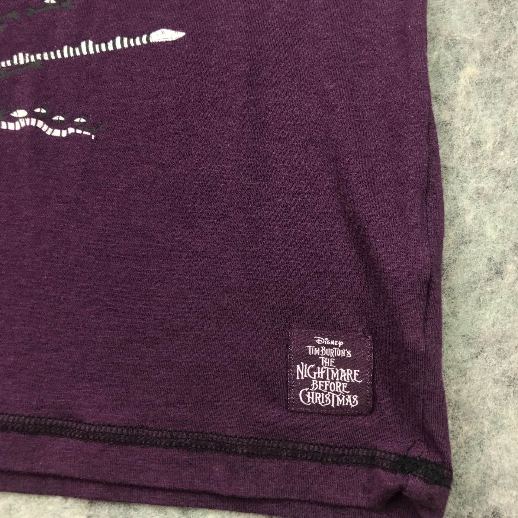 Disney Disney Nightmare Before Christmas Pajama Top Womens Large 12-14 Sleepwear Burton Size L / US 10 / IT 46 - 2 Thumbnail
