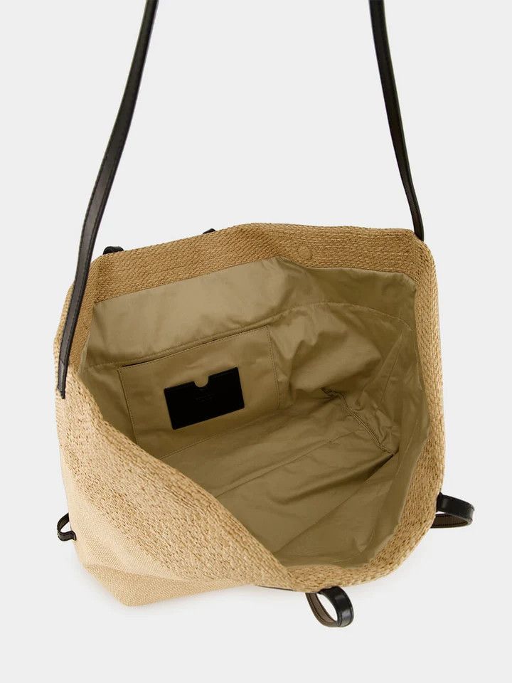 Balmain o1loc1c0526 Size: OS / Track Tote Bag in Beige Size ONE SIZE - 8 Thumbnail