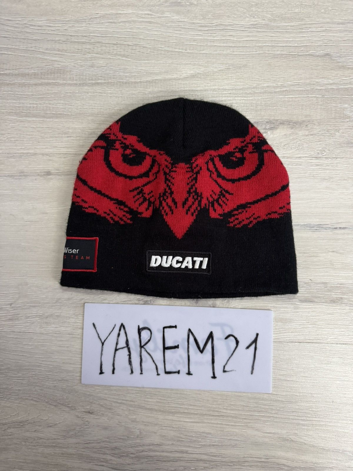 Ducati Vintage Ducati Be Wiser Racing Team Hat Size ONE SIZE - 1 Thumbnail