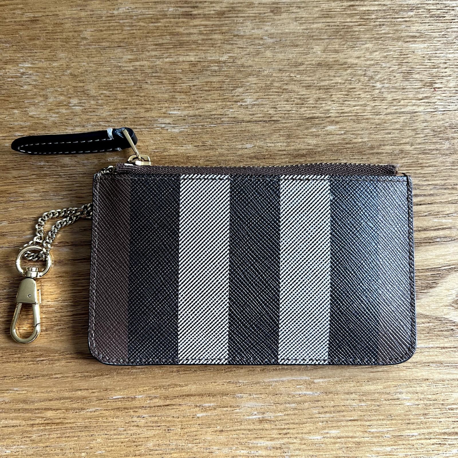 Burberry Burberry Kelbrook Check Coated Canvas Zip Coin Case Wallet Size ONE SIZE - 2 Thumbnail