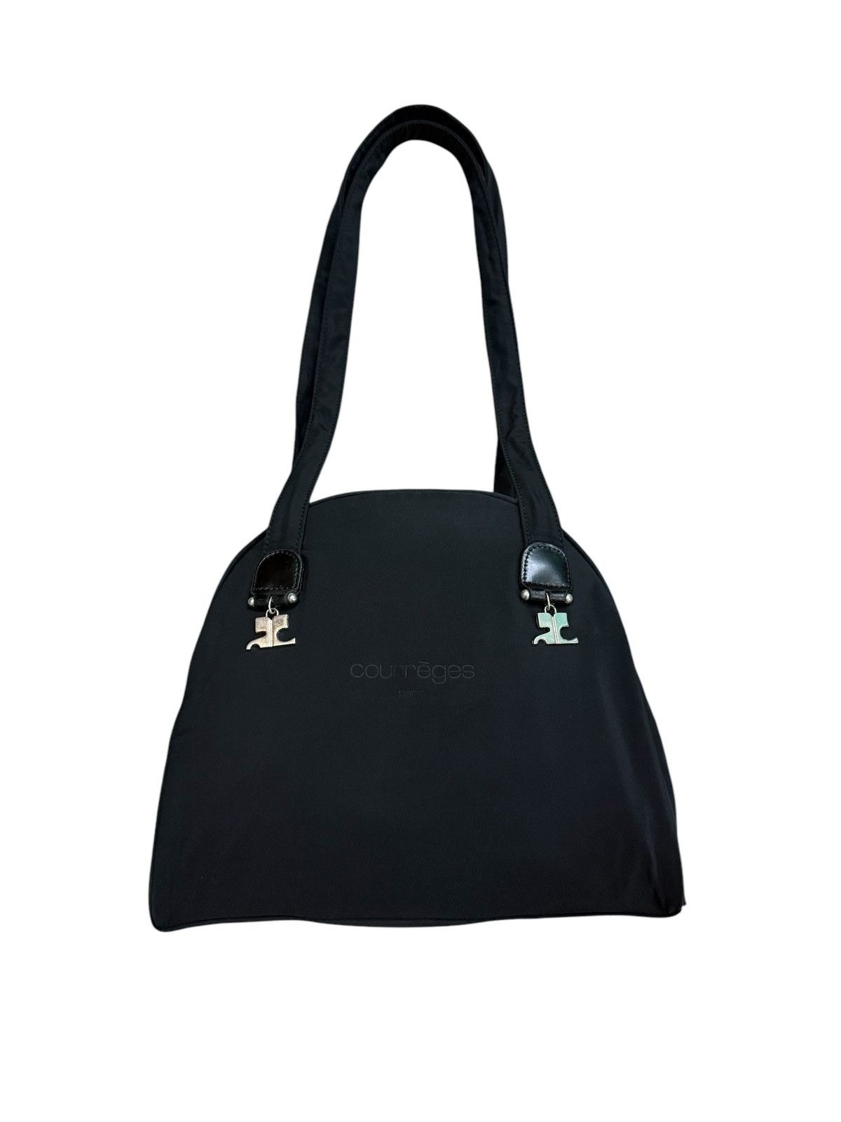 Courreges Shoulder Bag in Black, Women's