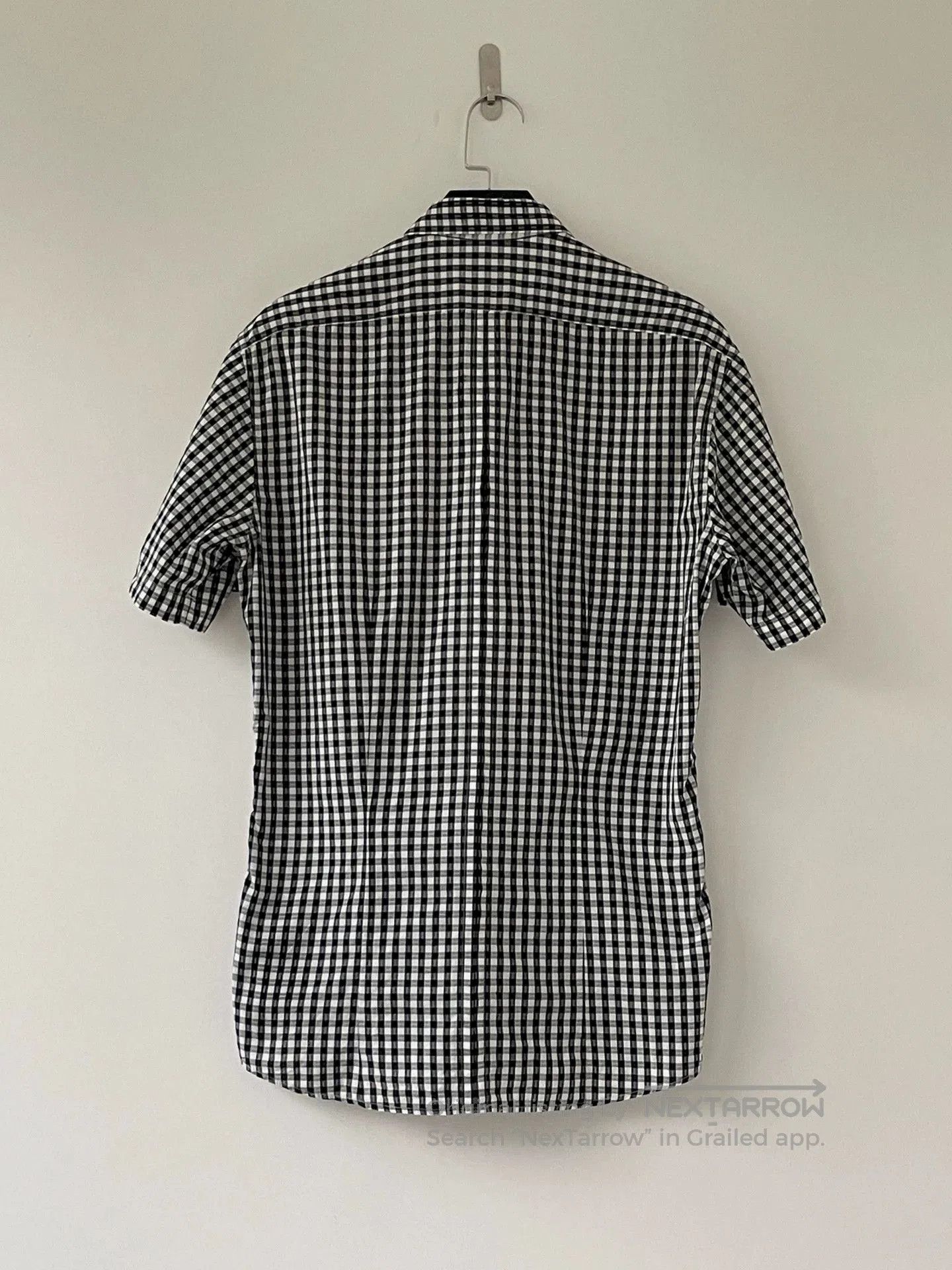 Dries Van Noten Dries Van Noten Black and White Checked Shirt. Size US S / EU 44-46 / 1 - 5 Thumbnail