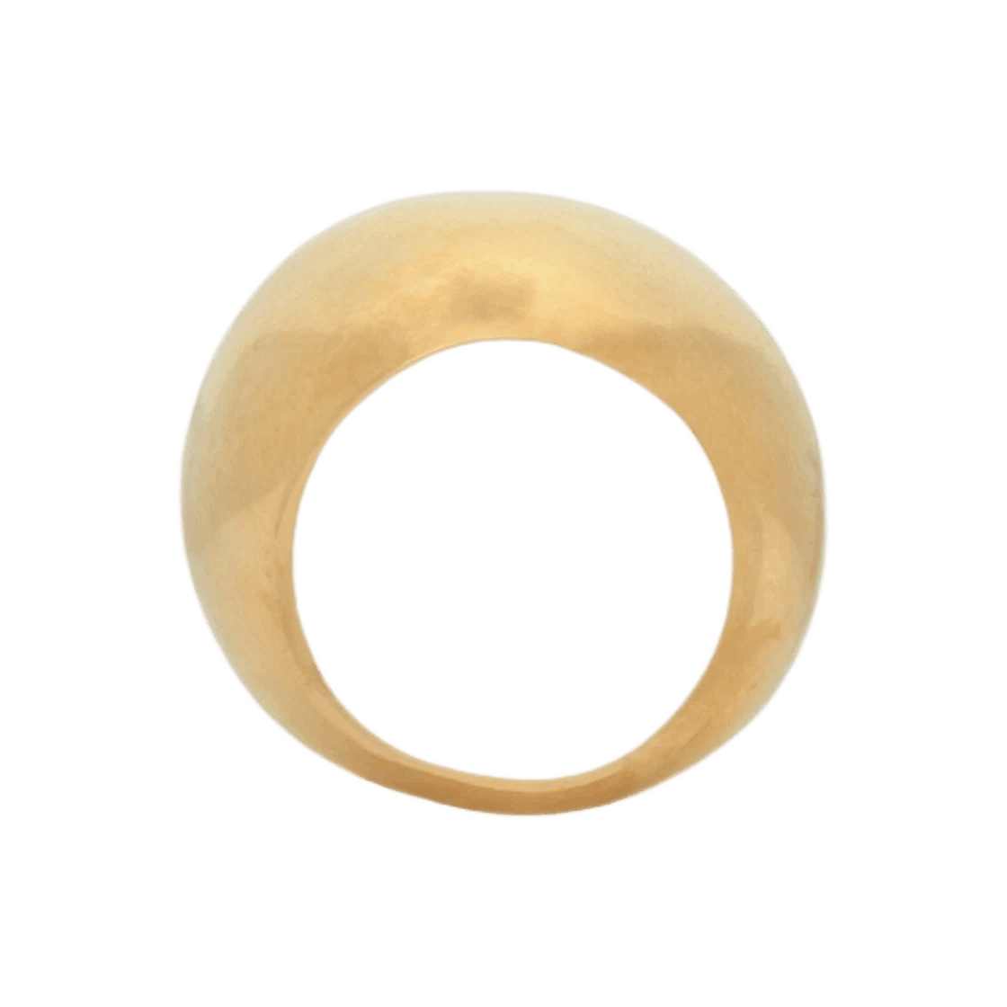 Saint Laurent Paris o1la1rc1a1025 Size: 06 / Oversized Egg Ring In Metal in Gold Size ONE SIZE - 1 Preview