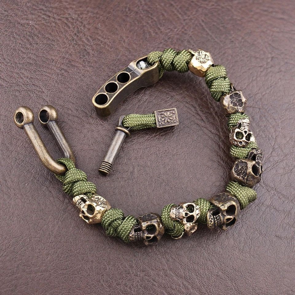 Vintage Unique Design Skull Bracelets Size ONE SIZE - 3 Thumbnail