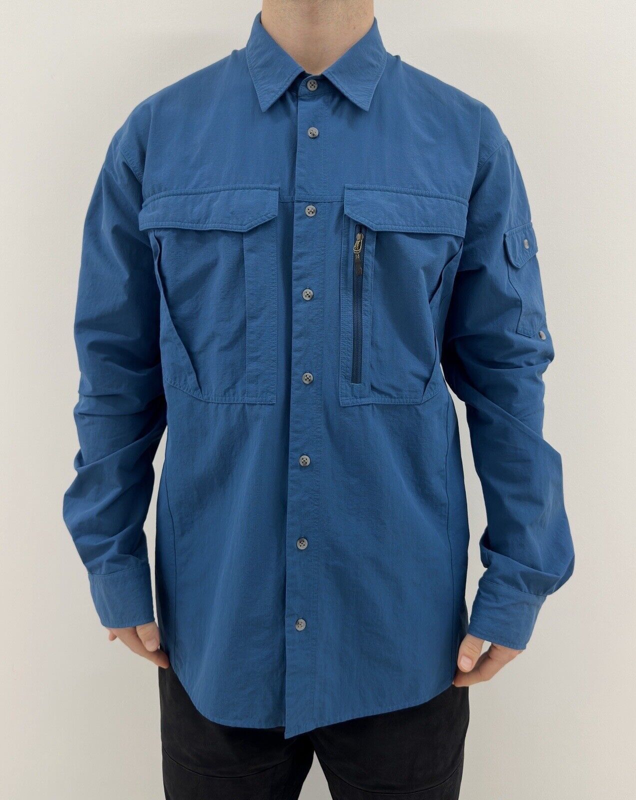 Haglofs Haglofs Shirt Overshirt Pocket Outdoor Hiking Polyamide Size US XL / EU 56 / 4 - 1 Thumbnail
