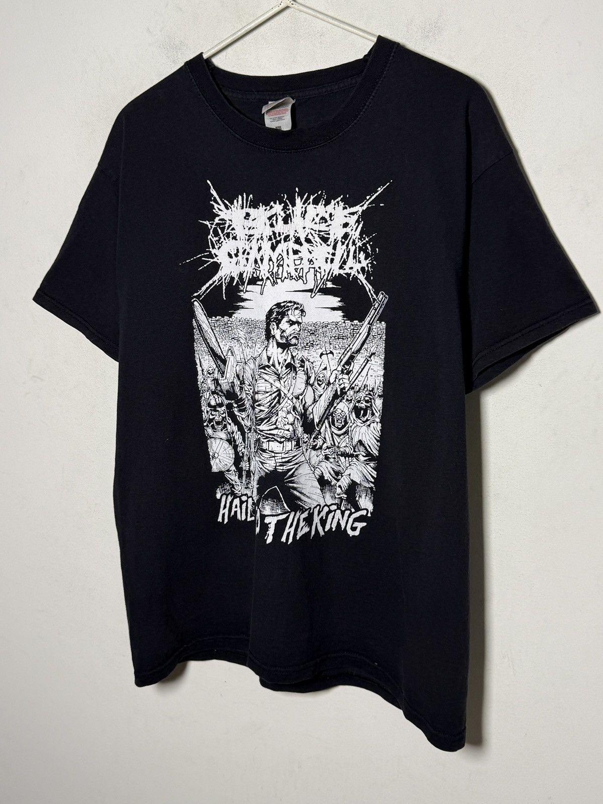 Vintage Bruce Campbell / Evil Dead tribute band tee.