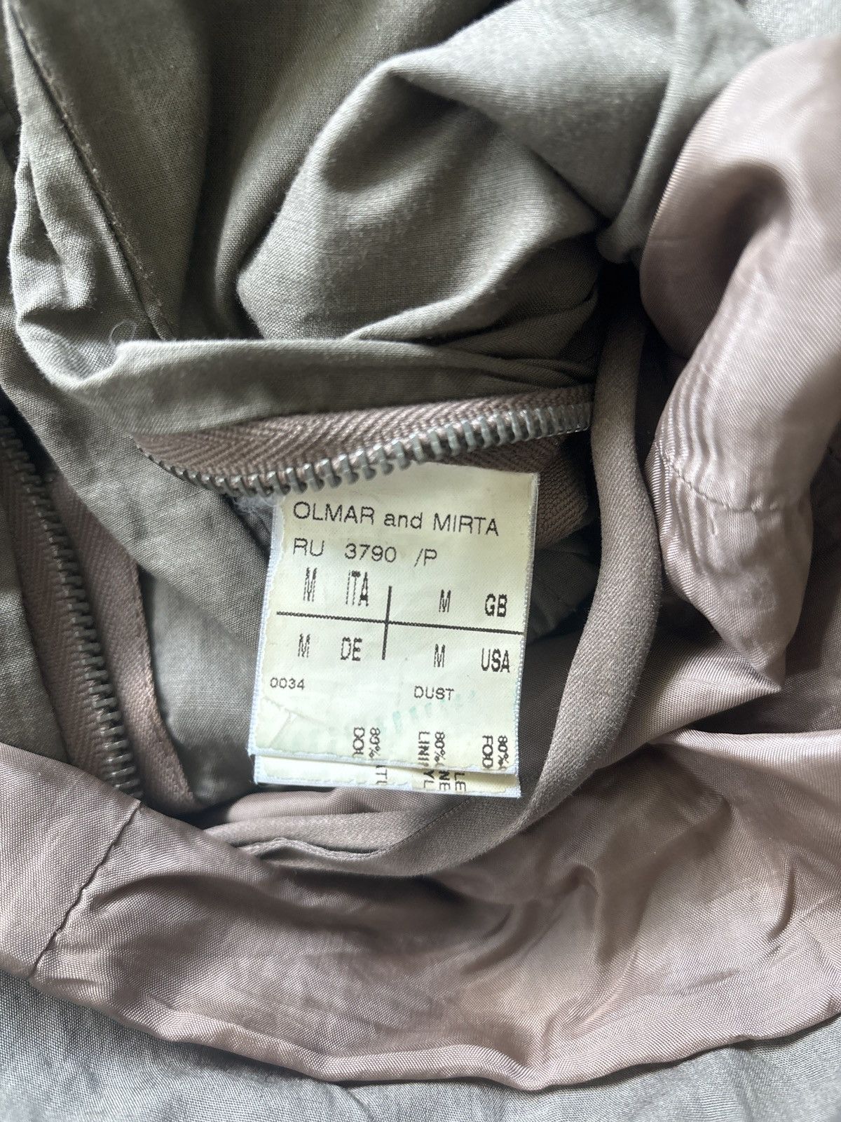 Rick Owens × Rick Owens Drkshdw Rick Owens SS08 “Creatch” Dust Patched F-1 Pilot Jacket Size US M / EU 48-50 / 2 - 12 Thumbnail