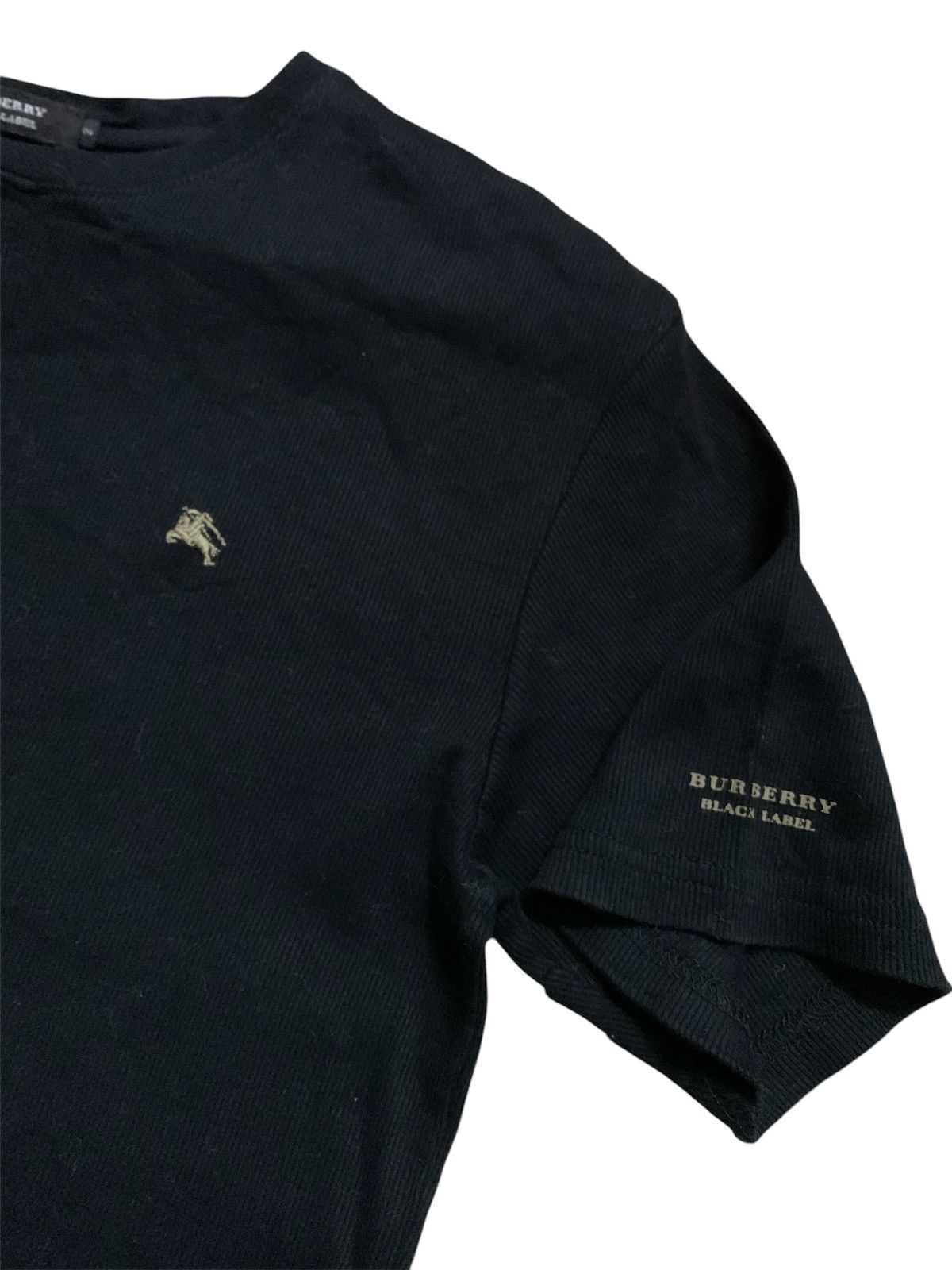 Burberry Burberry Novacheck Button Black Shirt Size S / US 4 / IT 40 - 3 Thumbnail
