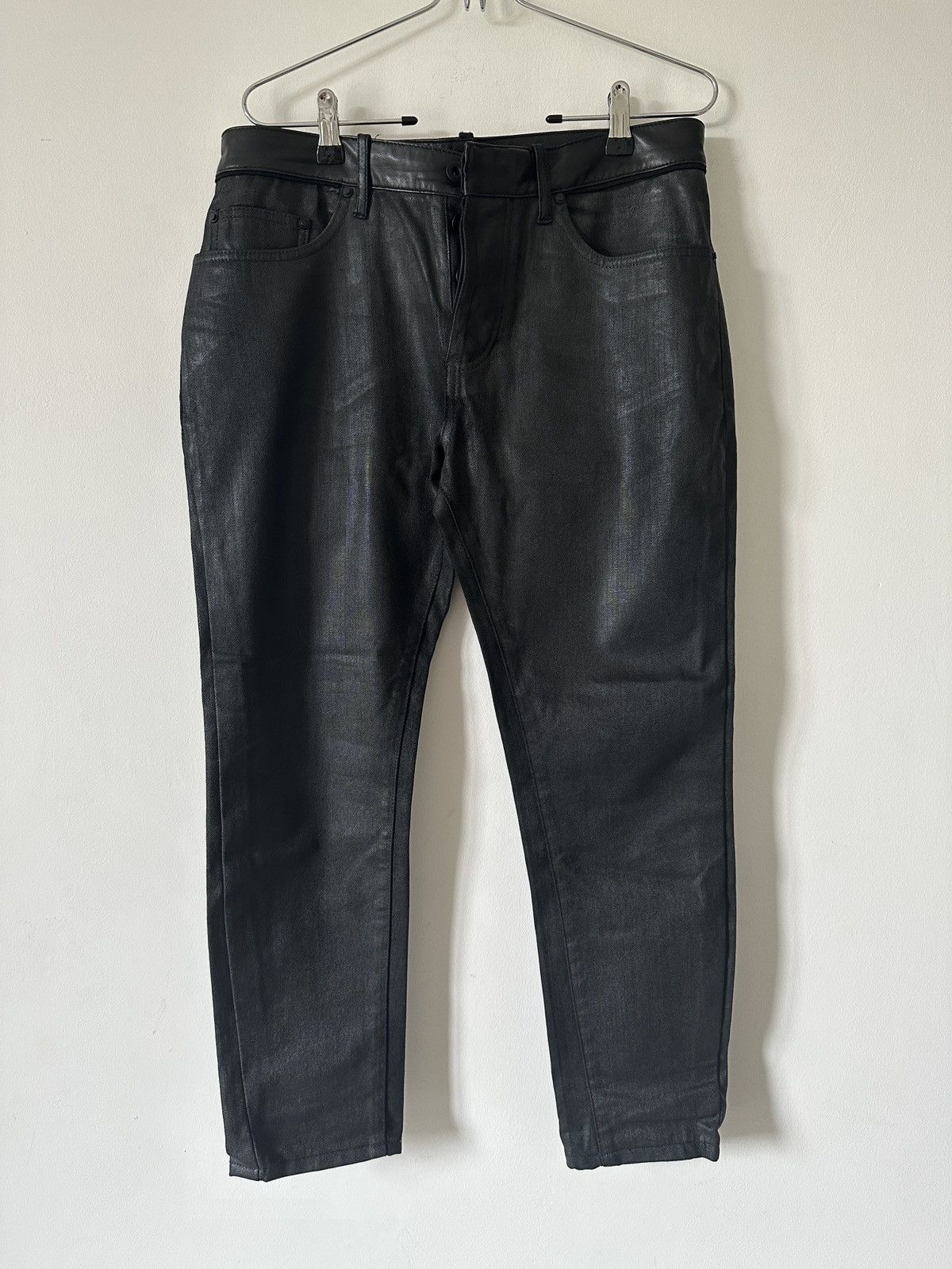 Balenciaga Coated Denim | Grailed
