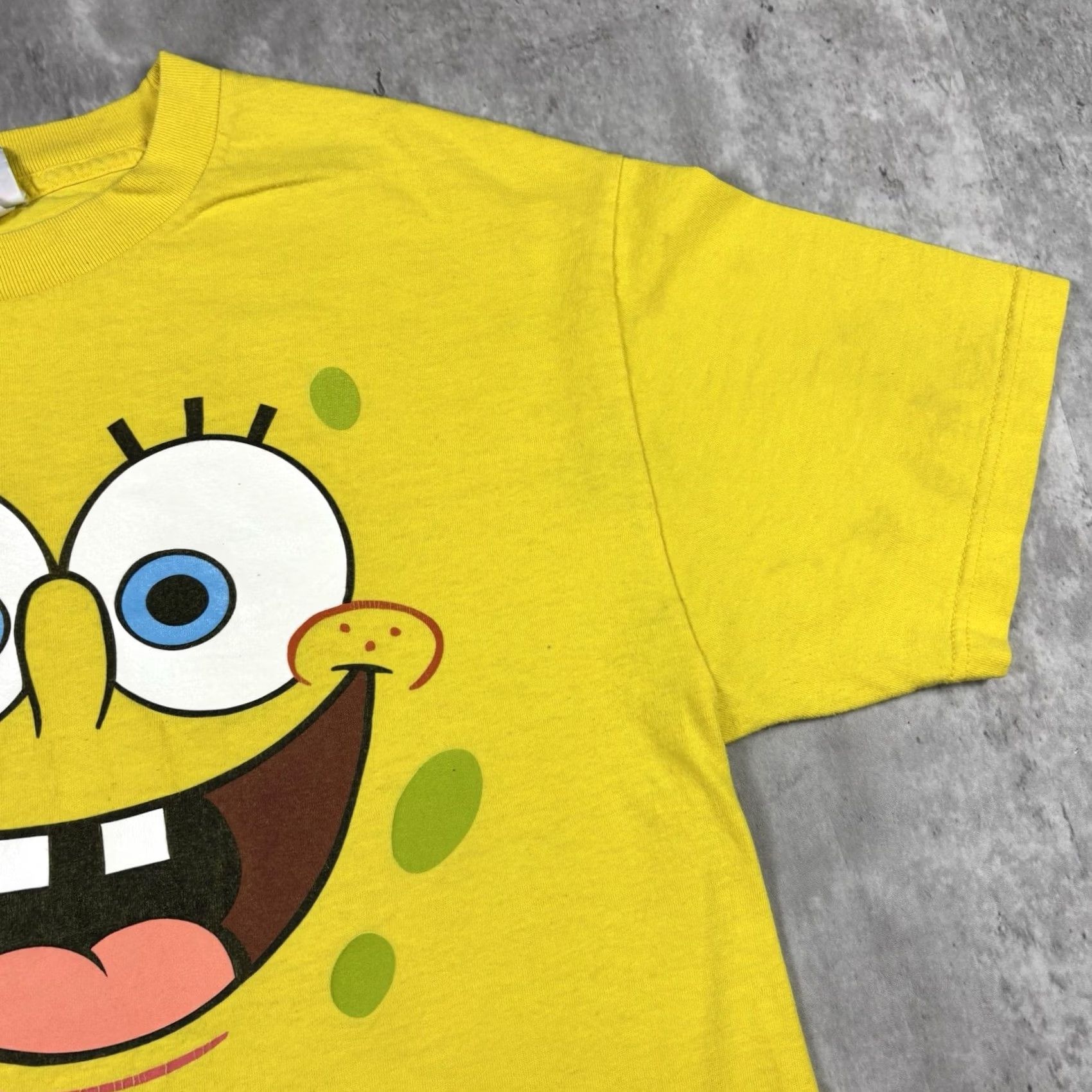 Vintage VINTAGE SpongeBob SquarePants T Shirt Yellow Cartoon Tv Promo Shirt Mens L Yellow 90s 2000s Size US L / EU 52-54 / 3 - 7 Thumbnail